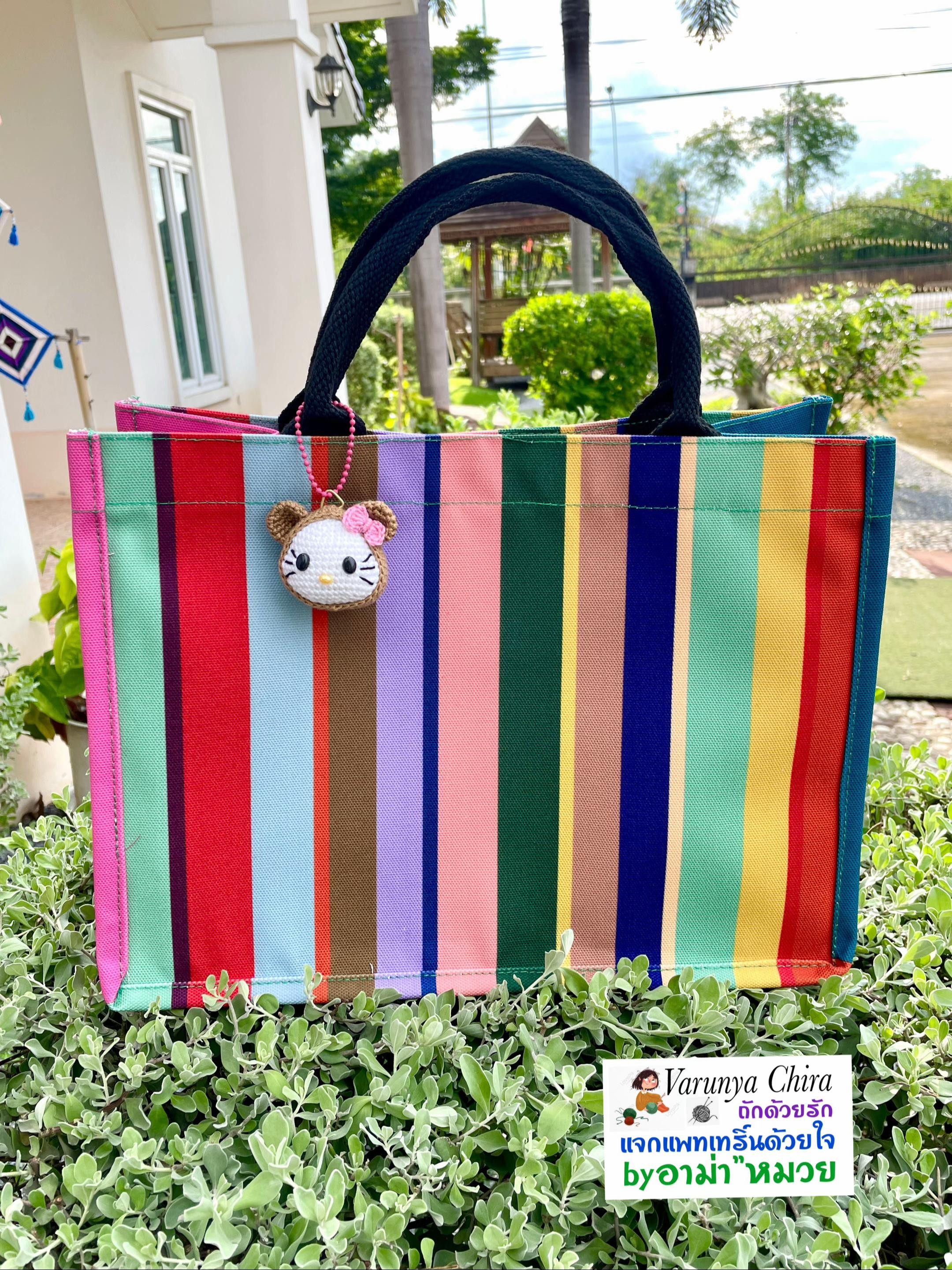 Hướng dẫn móc len Kitty chuột Hamster dễ thương