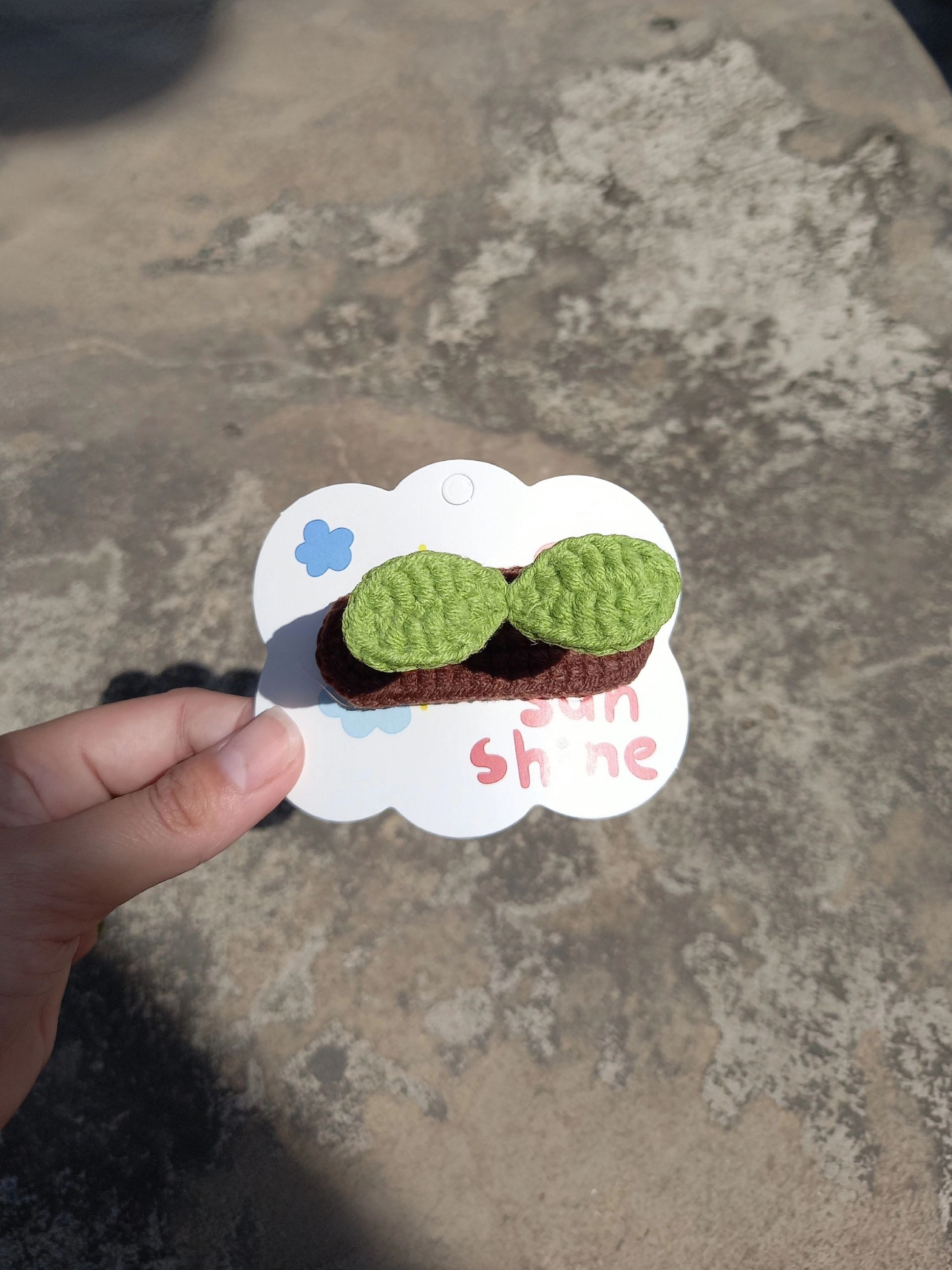 Hướng dẫn móc len mầm cây xanh dễ thương