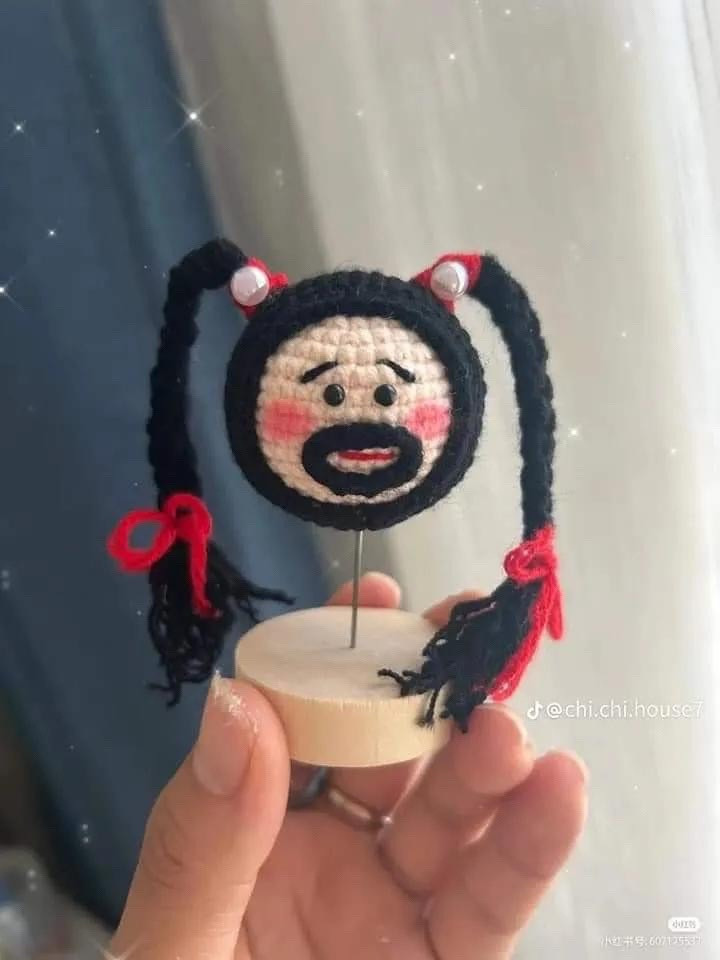 Hướng dẫn móc len mặt nạ nhân vật hoạt hình