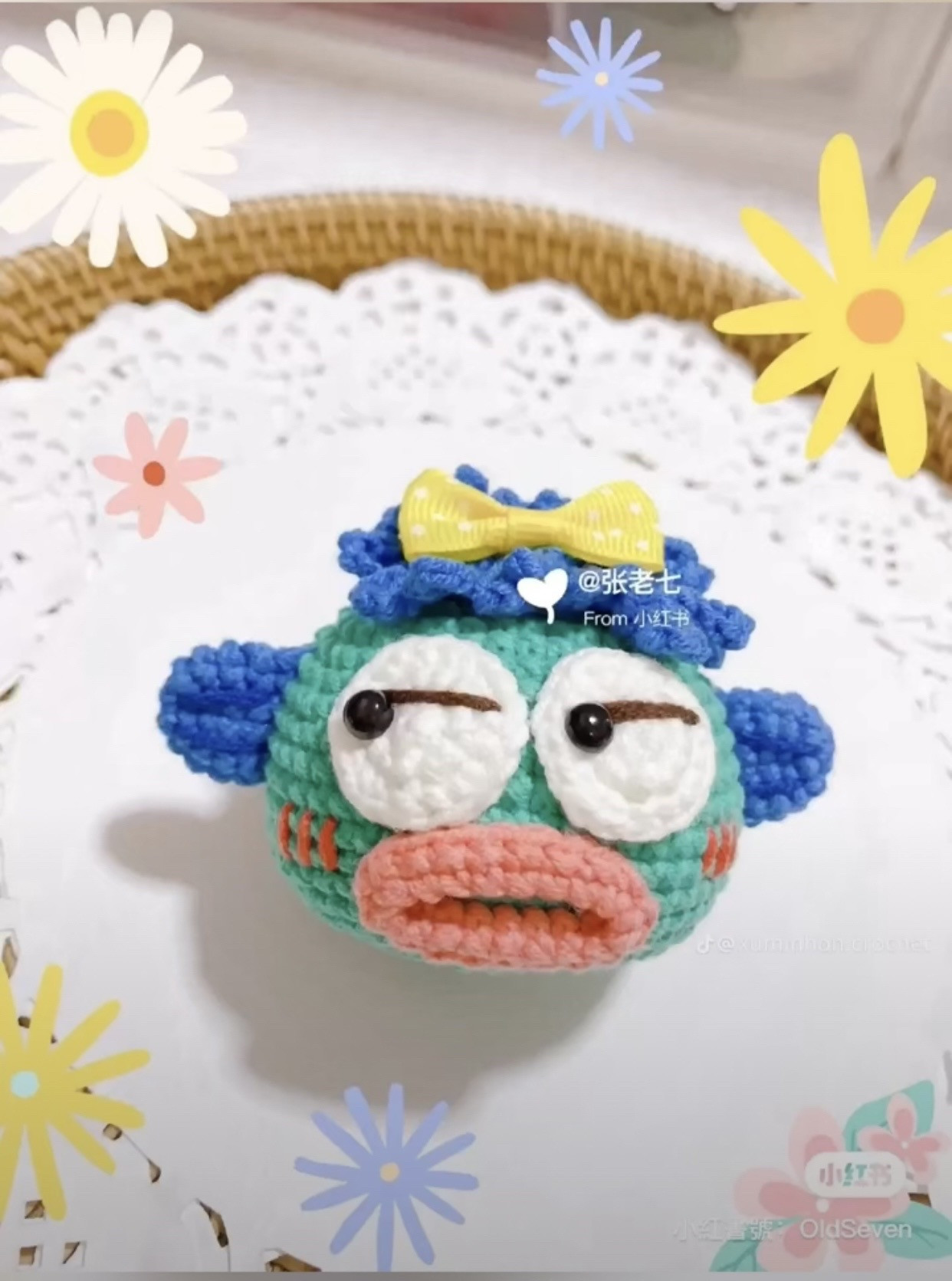 Hướng dẫn móc len mặt nạ nhân vật hoạt hình