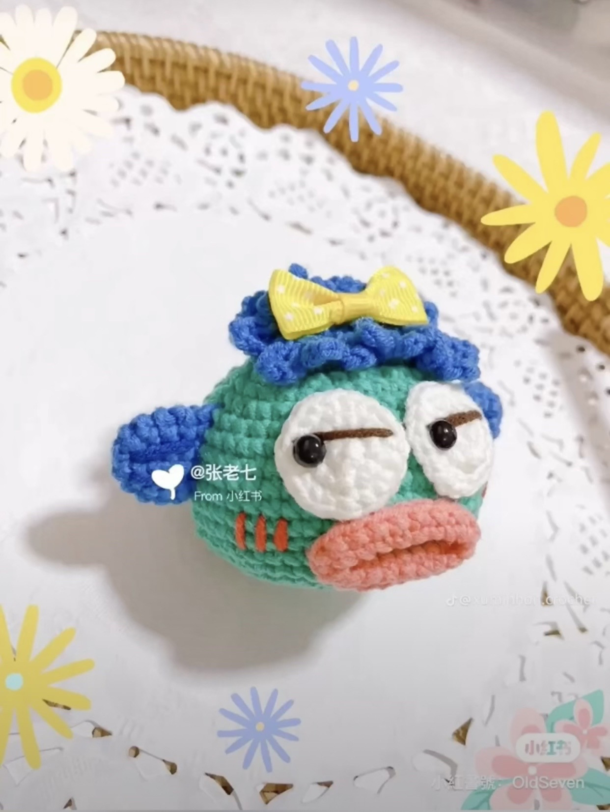 Hướng dẫn móc len mặt nạ nhân vật hoạt hình