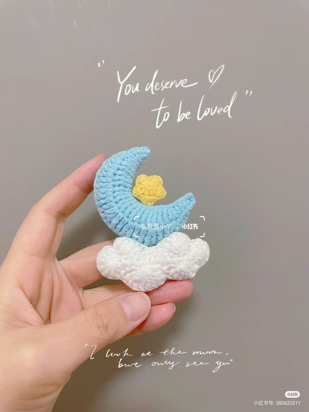 Hướng dẫn móc len Mặt trăng và Đám mây