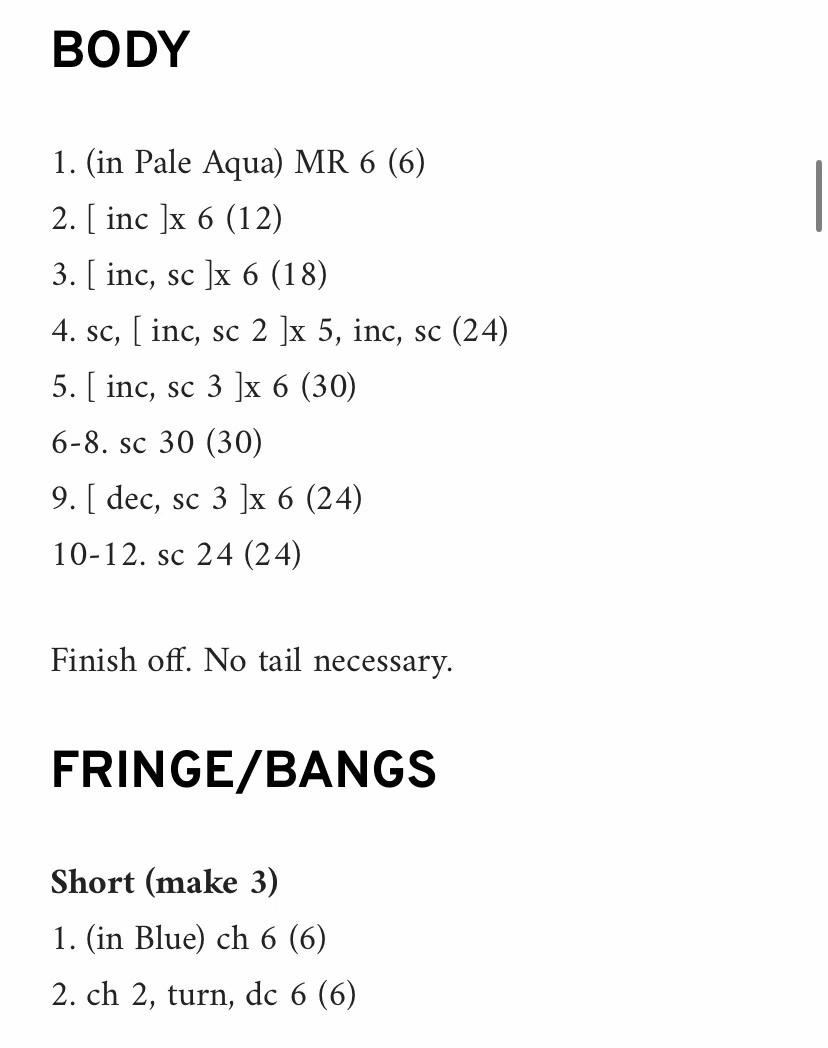 Hướng dẫn móc len nhân vật Glaceon màu xanh
