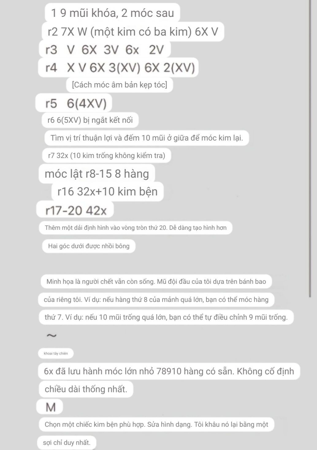 Hướng dẫn móc len nhân vật khoai tây chiên McDonald's dễ thương