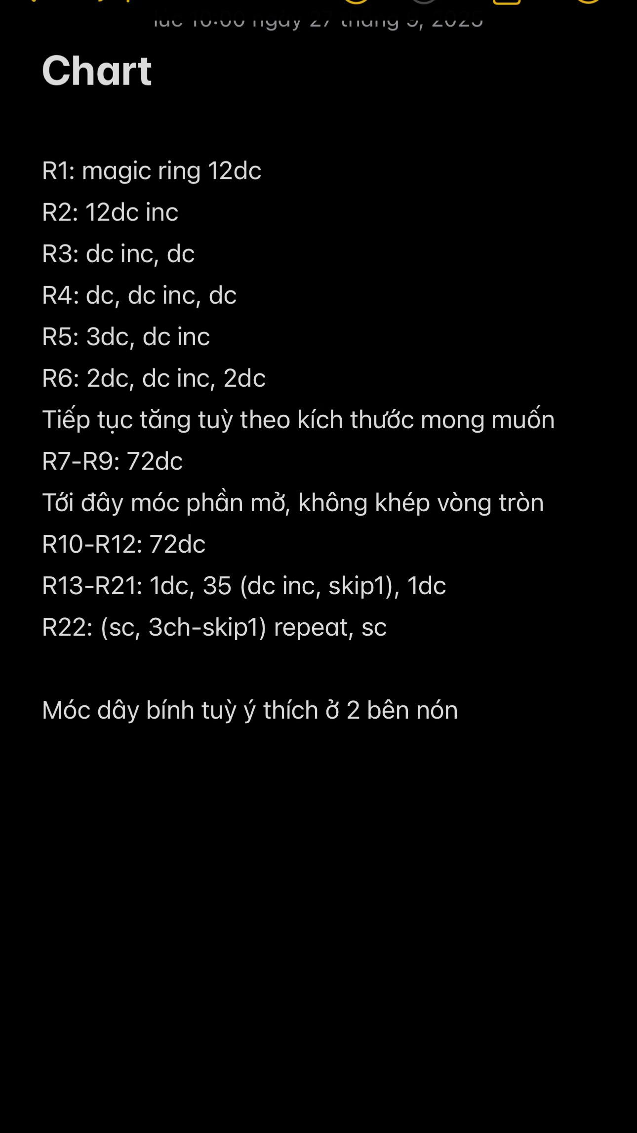 Hướng dẫn móc len nón đỏ trang trí charm giống idol Twice