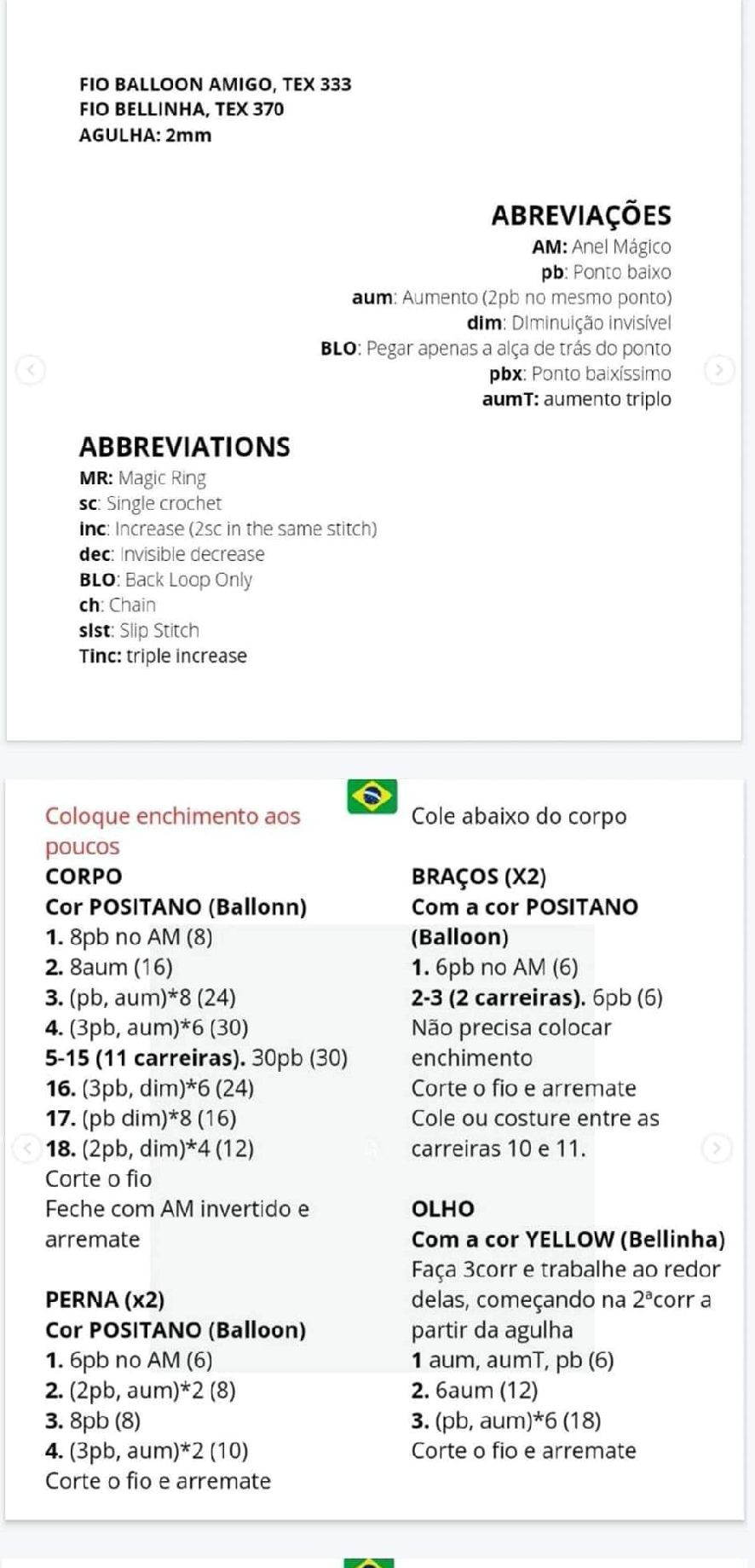 Hướng dẫn móc len Plankton - Búp bê nhân vật hoạt hình SpongeBob