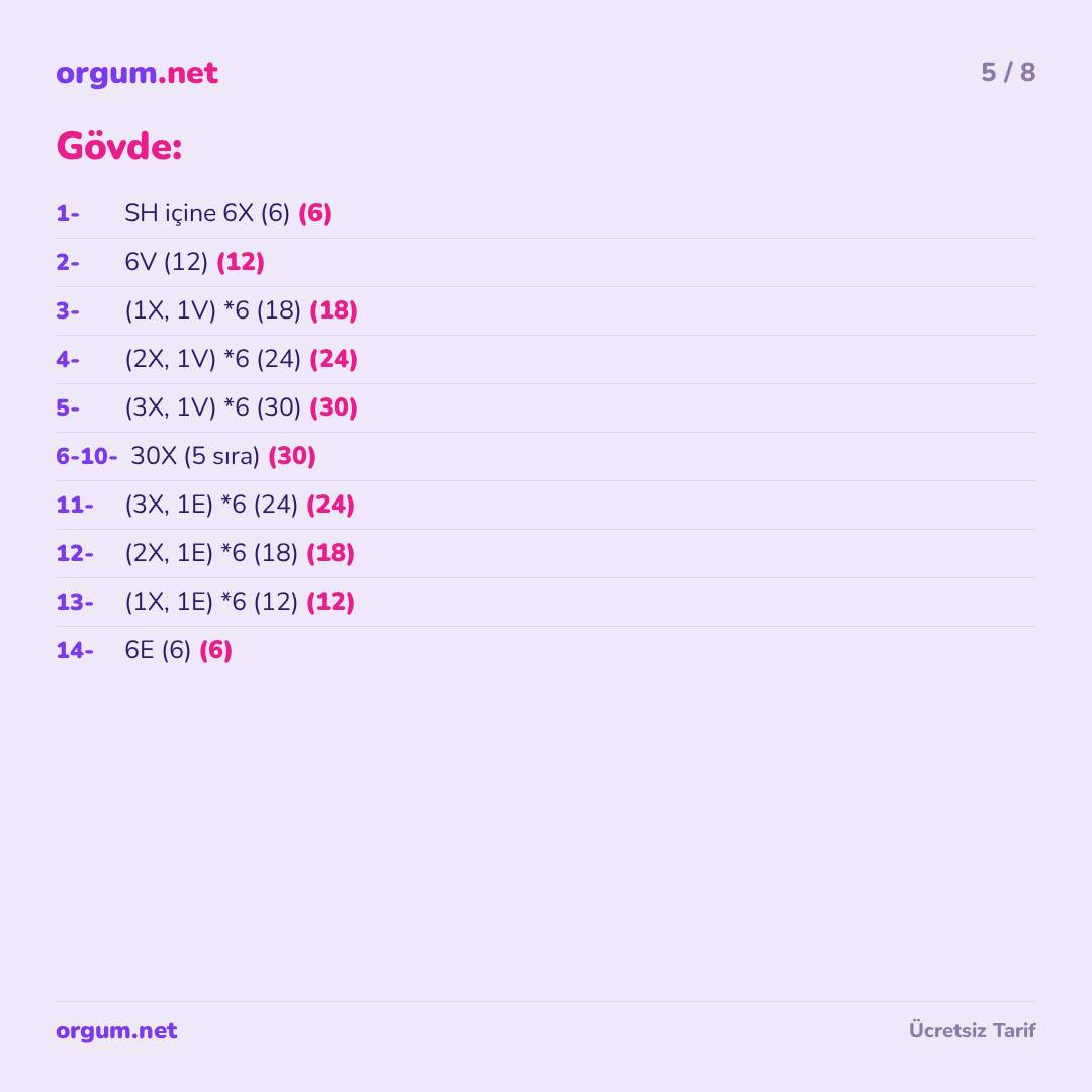 Hướng dẫn móc len Squishy Ayıcıklar - Gấu bông dễ thương không cần may, mẫu miễn phí