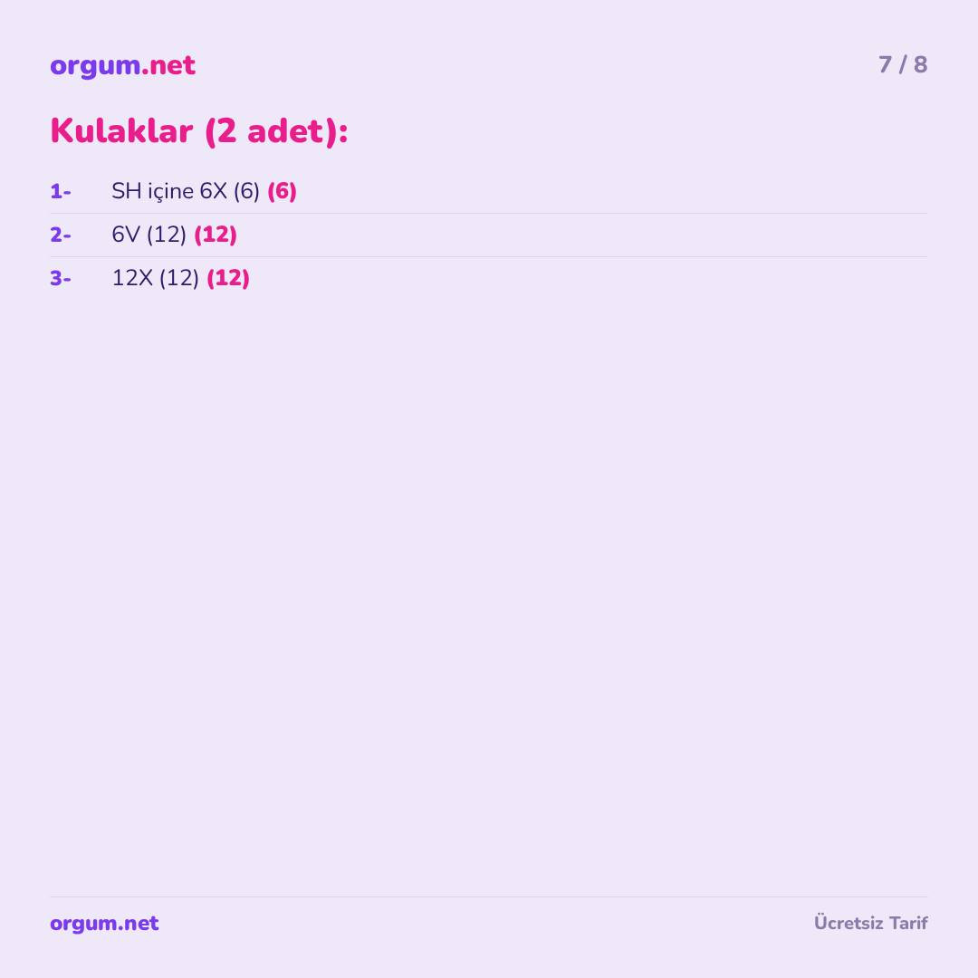 Hướng dẫn móc len Squishy Ayıcıklar - Gấu bông dễ thương không cần may, mẫu miễn phí