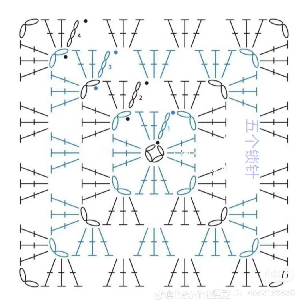 Hướng dẫn móc len thỏ dễ thương màu xanh pastel và kem