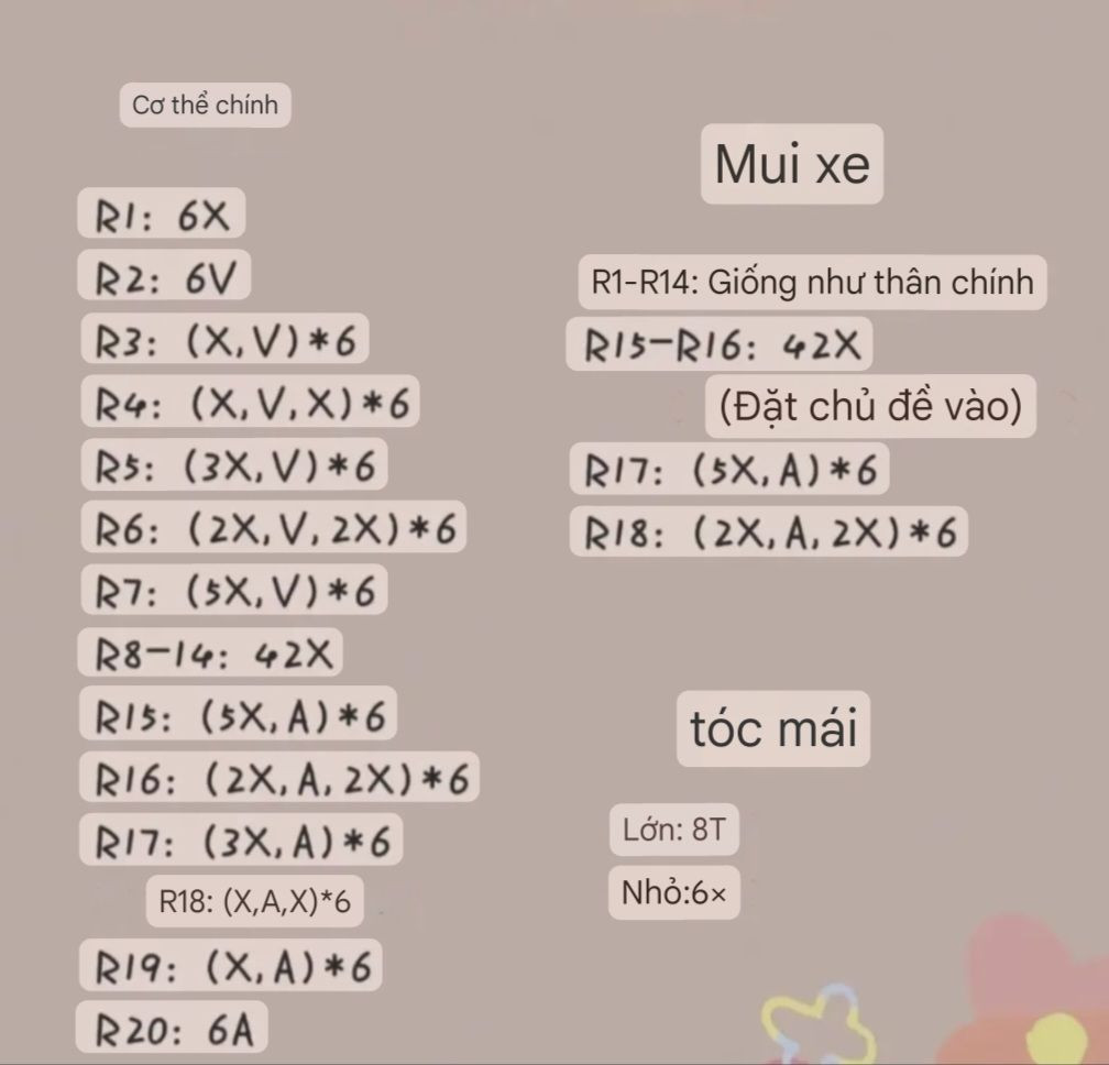 Hướng dẫn móc len Tôm Chiên Xù vàng dễ thương