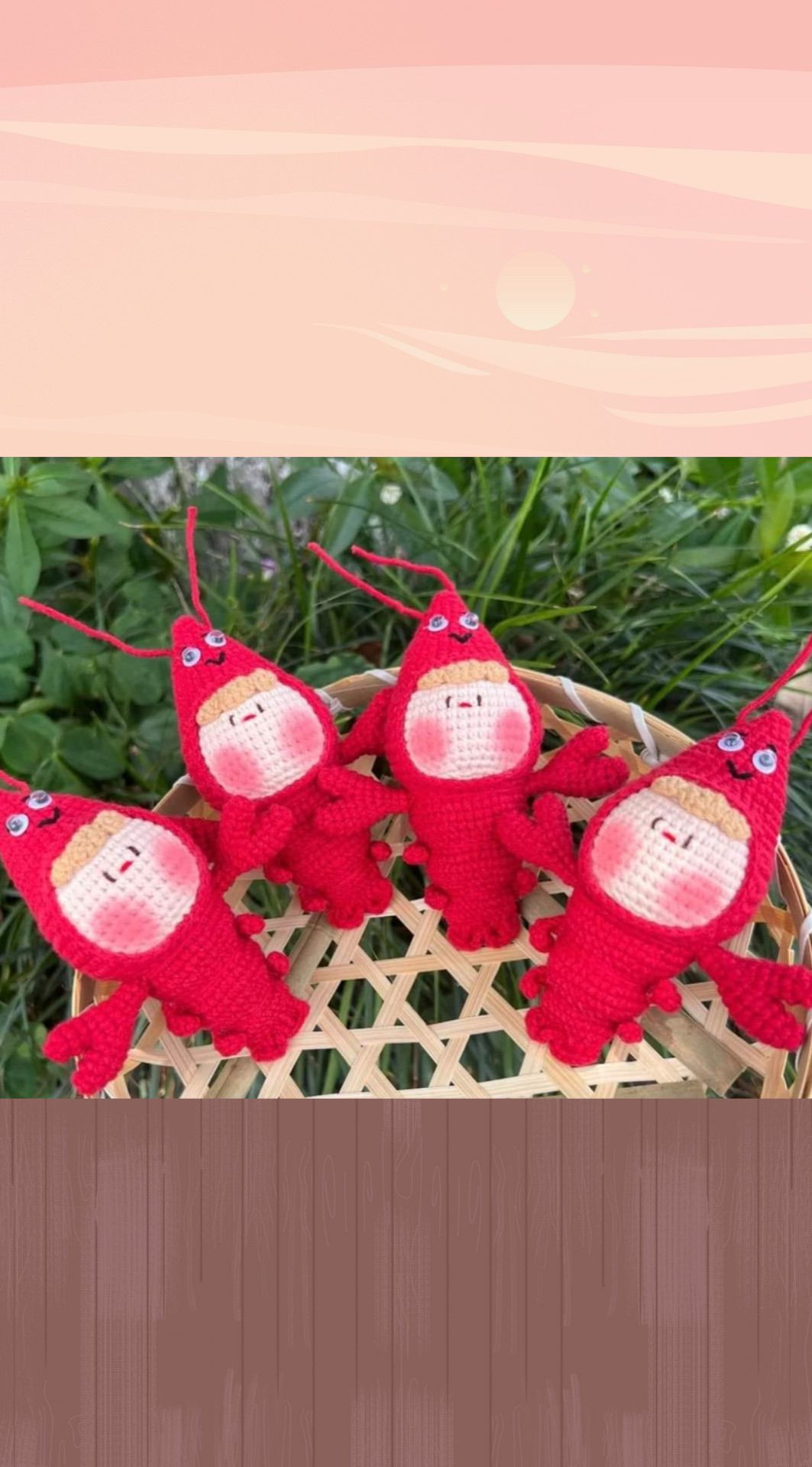 Hướng dẫn móc len Tôm Hùm Amigurumi dễ thương