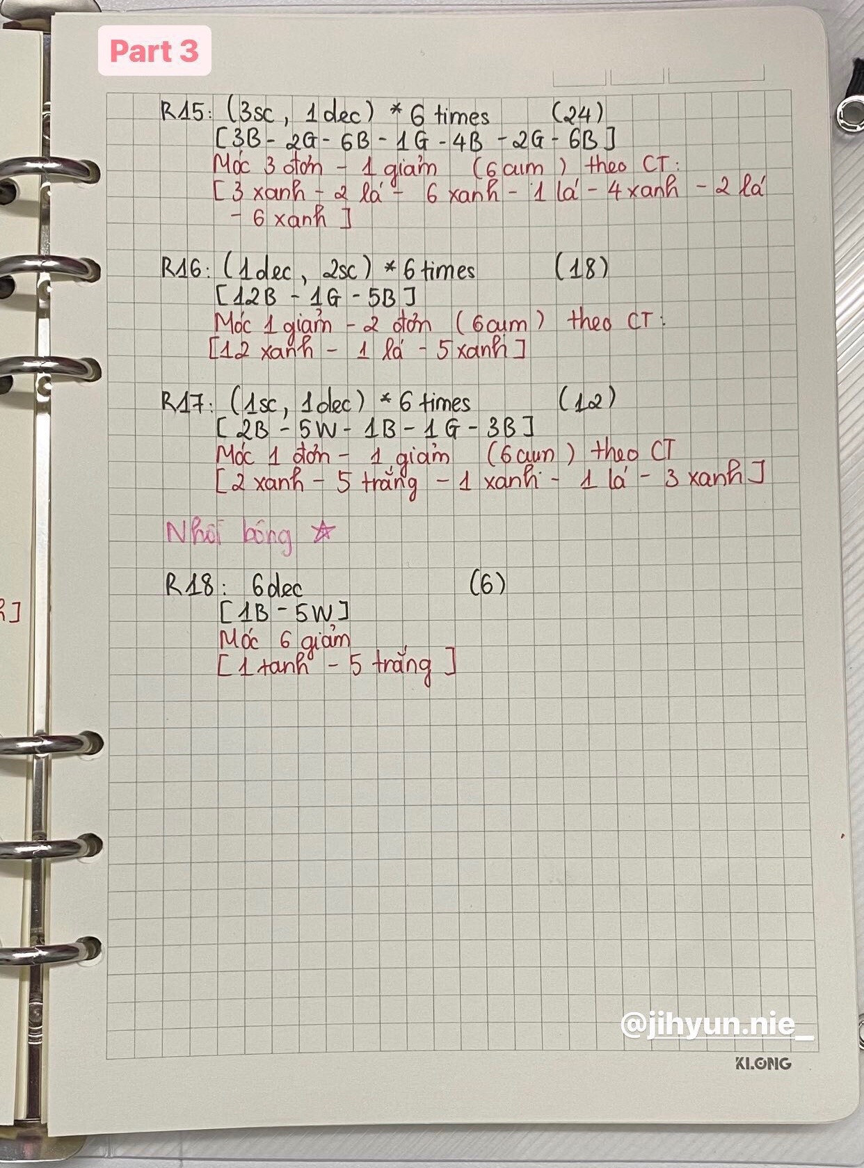 Hướng dẫn móc len Trái đất dễ thương