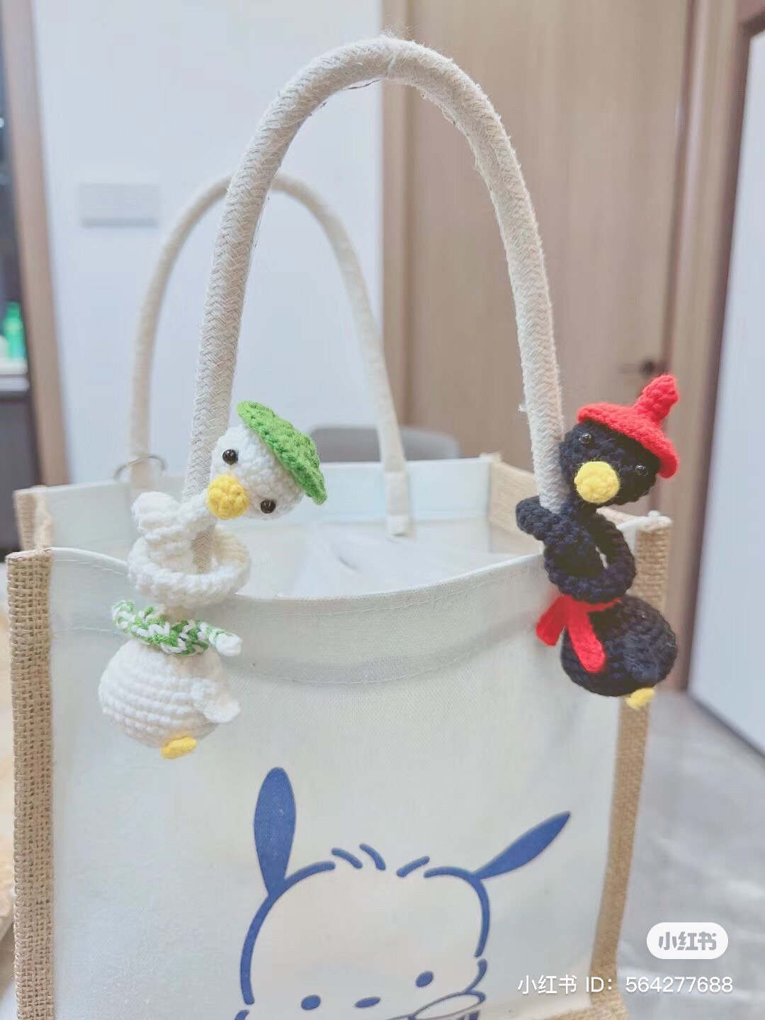 Hướng dẫn móc len vịt cổ dài màu sắc dễ thương