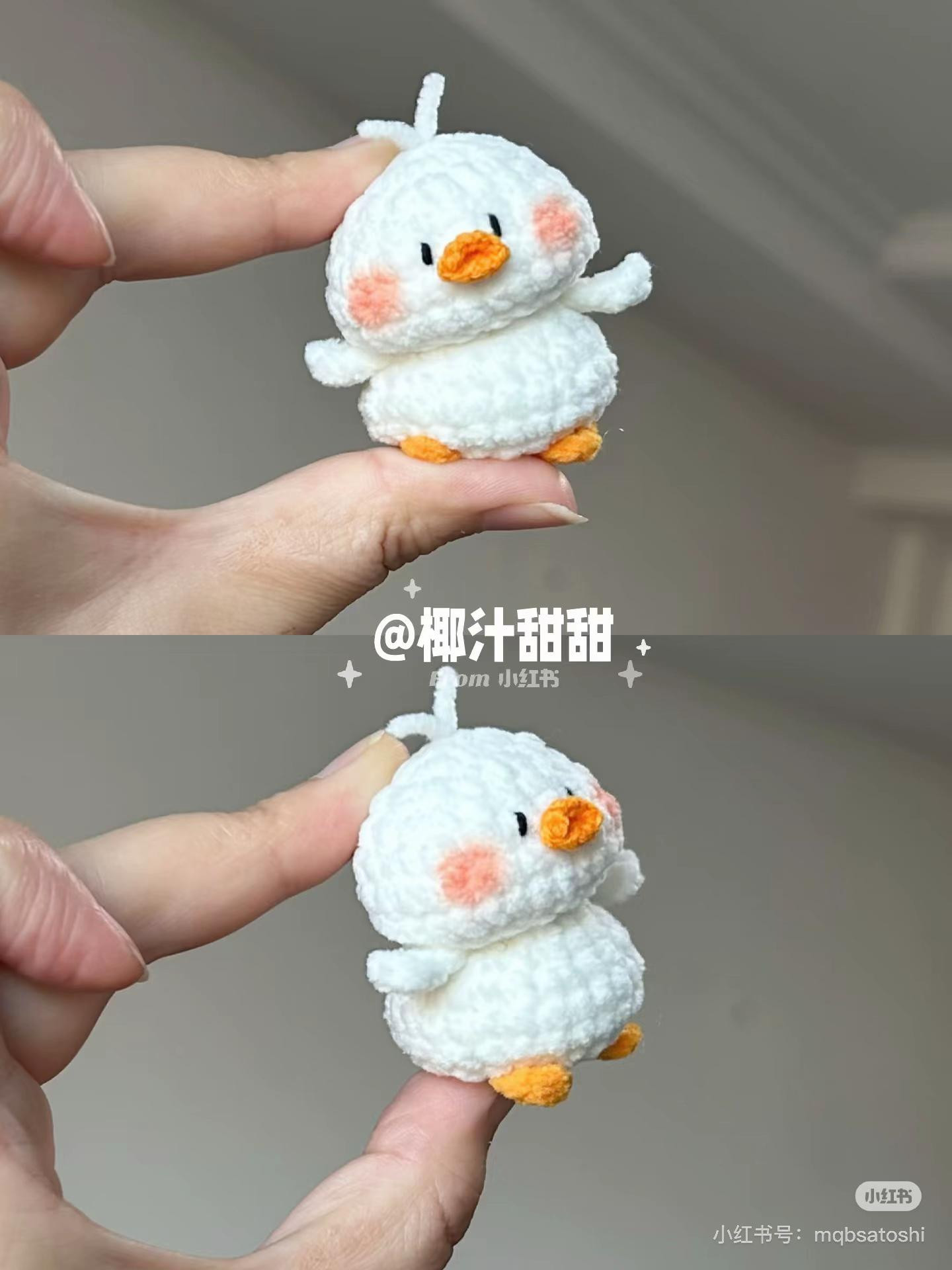 Hướng dẫn móc len vịt con mini dễ thương