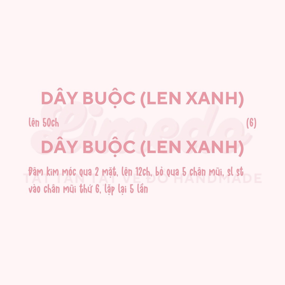 Hướng dẫn móc mặt cười hình ngôi sao màu vàng xanh
