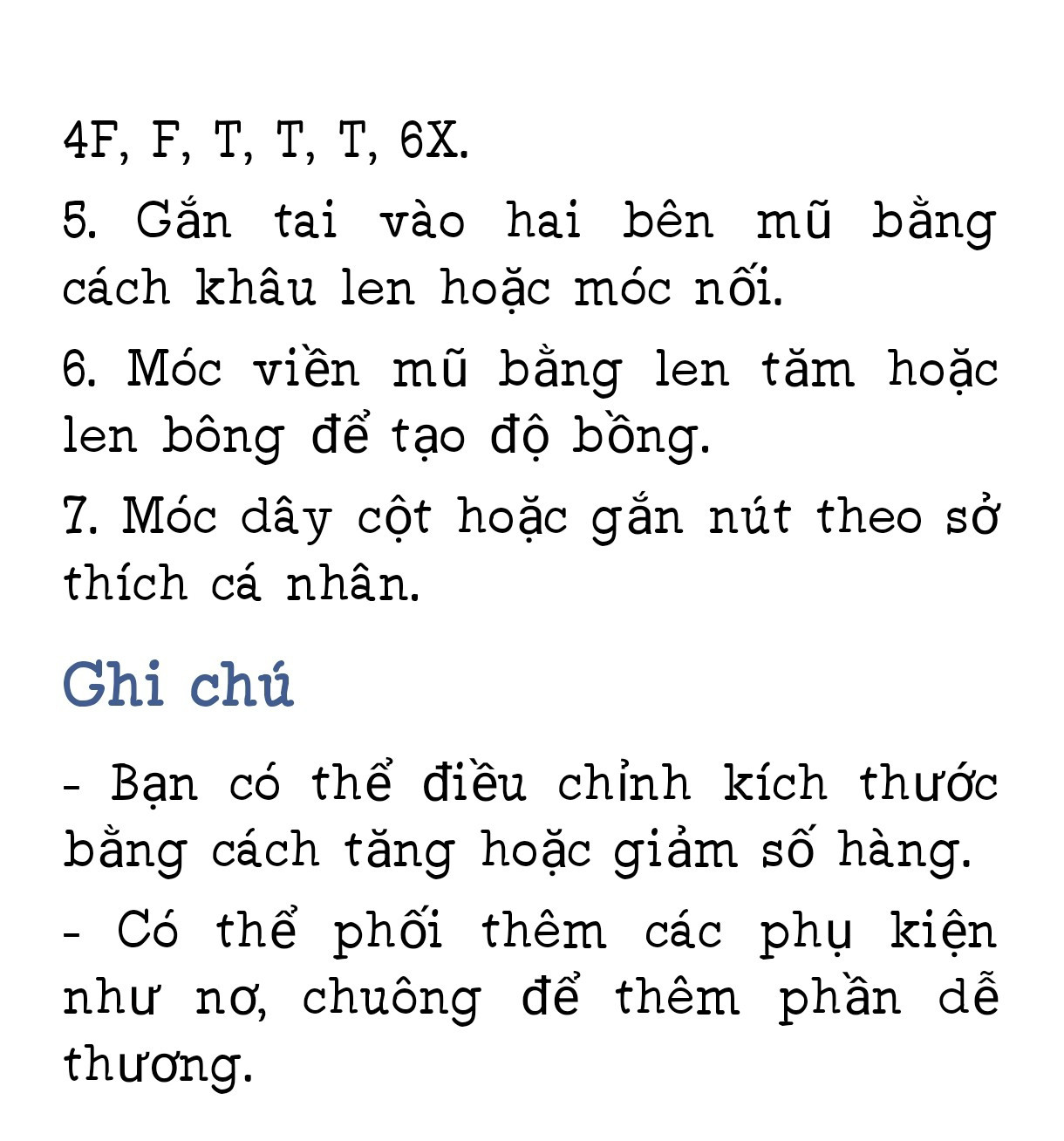 Hướng dẫn móc mũ cừu Giáng Sinh len bông mềm