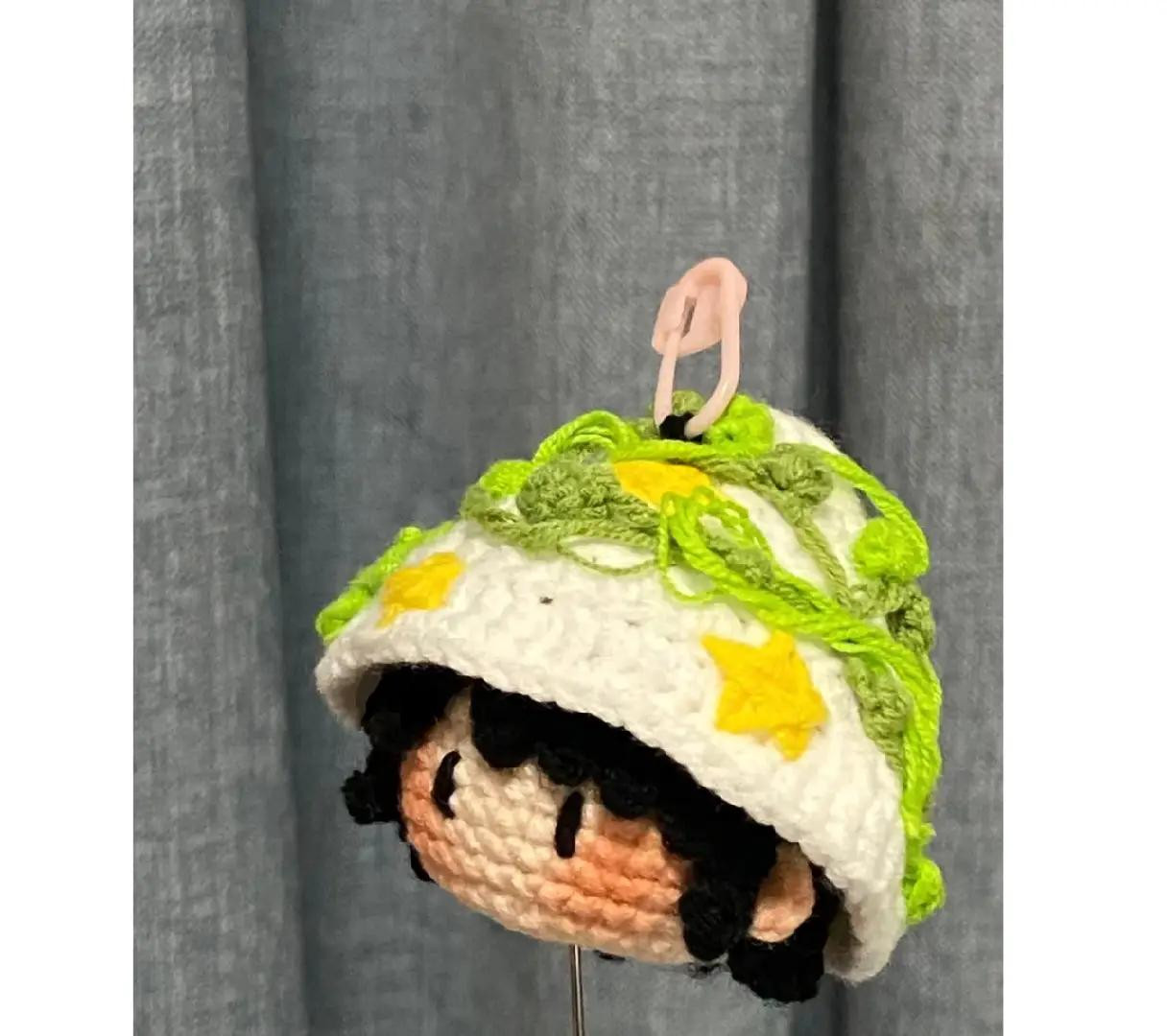 Hướng dẫn móc mũ nấm rơm cho búp bê amigurumi