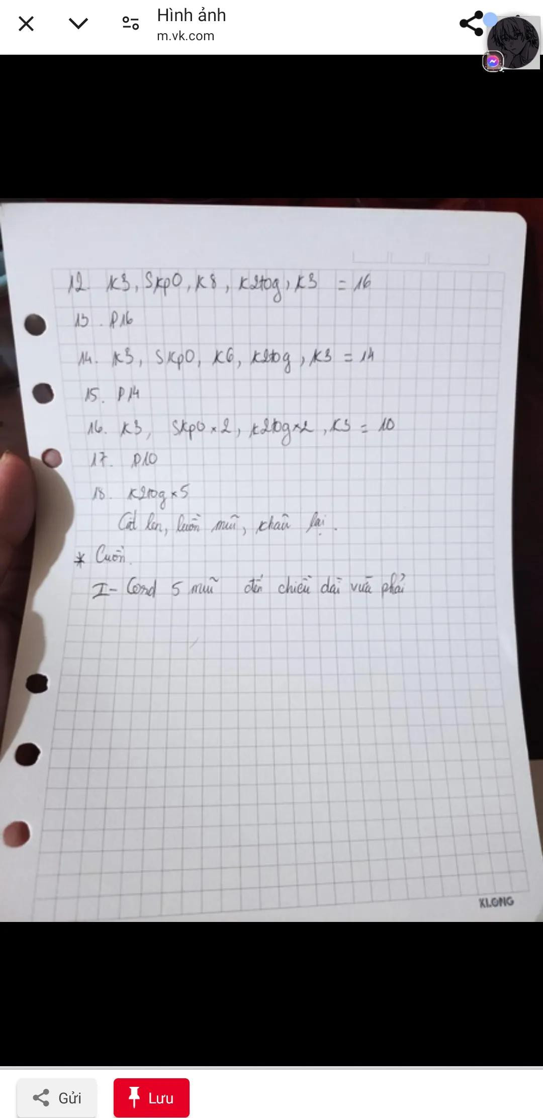 Hướng dẫn móc quả táo đơn giản bằng tay viết