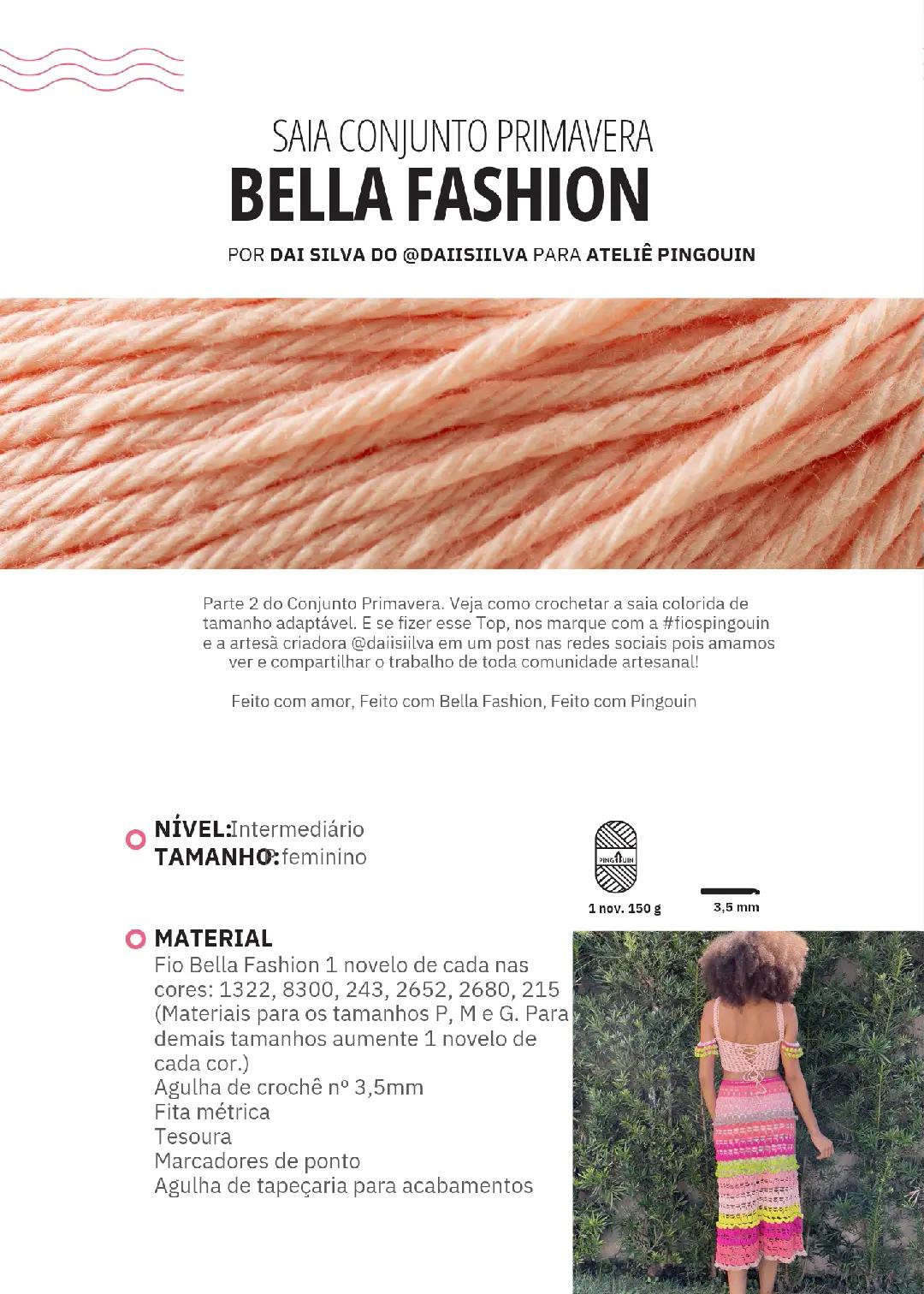 HƯỚNG DẪN MÓC SAIA CONJUNTO PRIMAVERA BELL FASHION HẤP DẪN ĐA MÀU