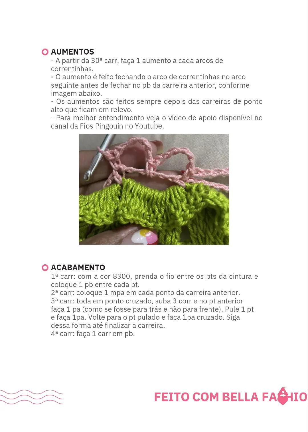 HƯỚNG DẪN MÓC SAIA CONJUNTO PRIMAVERA BELL FASHION HẤP DẪN ĐA MÀU