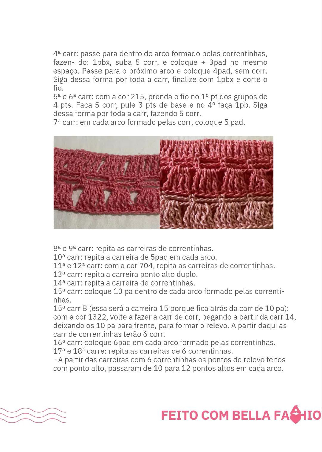 HƯỚNG DẪN MÓC SAIA CONJUNTO PRIMAVERA BELL FASHION HẤP DẪN ĐA MÀU