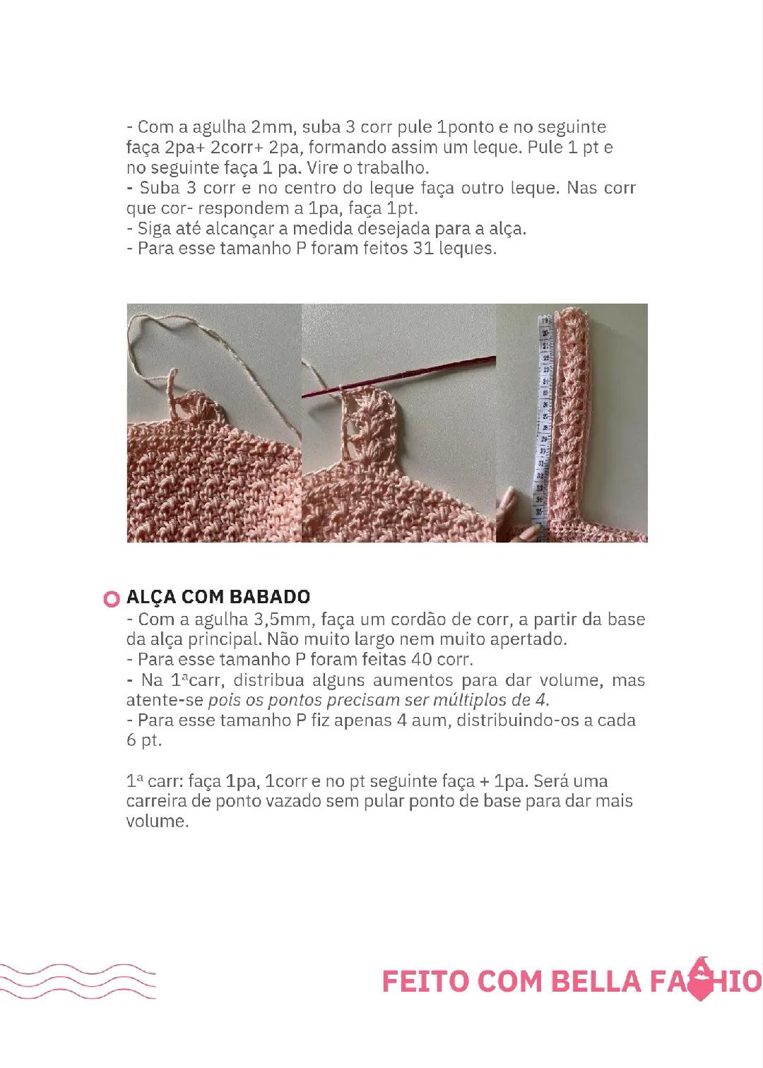 HƯỚNG DẪN MÓC SAIA CONJUNTO PRIMAVERA BELL FASHION HẤP DẪN ĐA MÀU