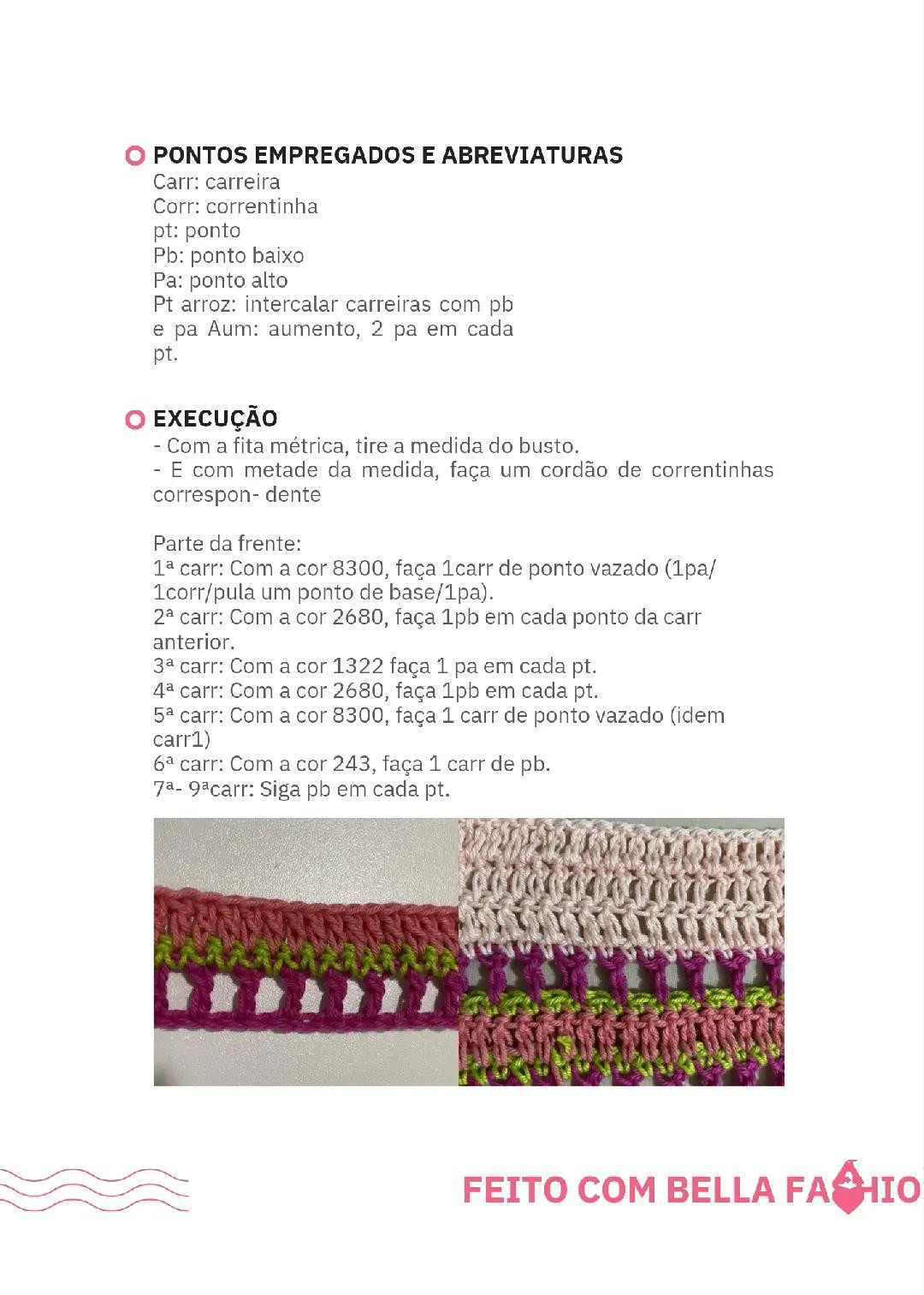 HƯỚNG DẪN MÓC SAIA CONJUNTO PRIMAVERA BELL FASHION HẤP DẪN ĐA MÀU