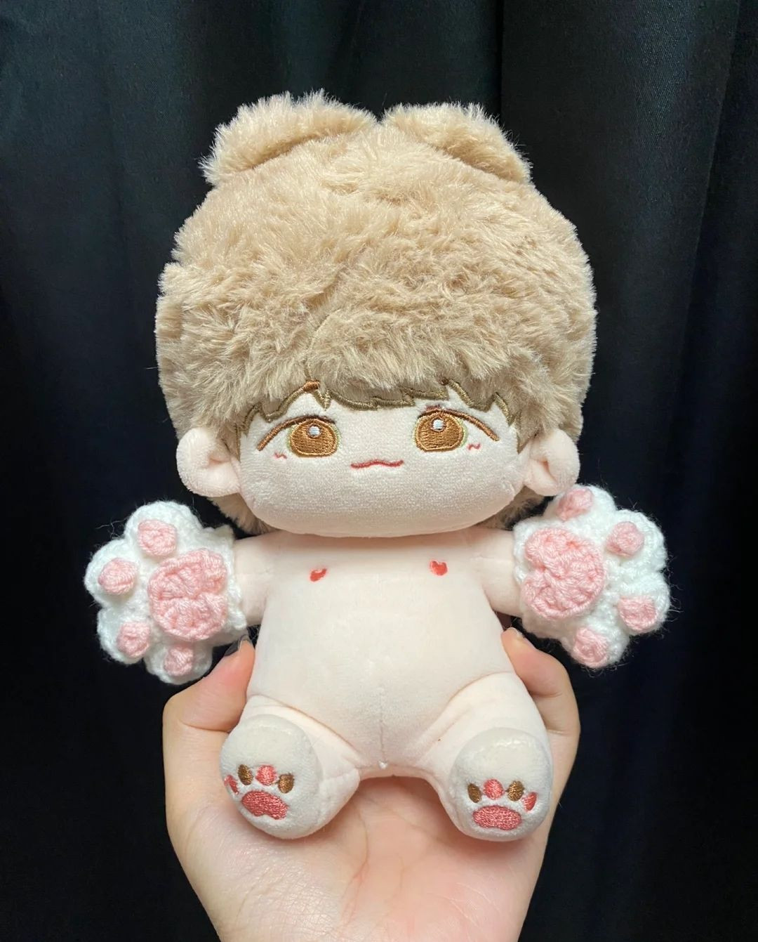 Hướng dẫn móc tay chân mèo cho búp bê gấu Ziyecrochet