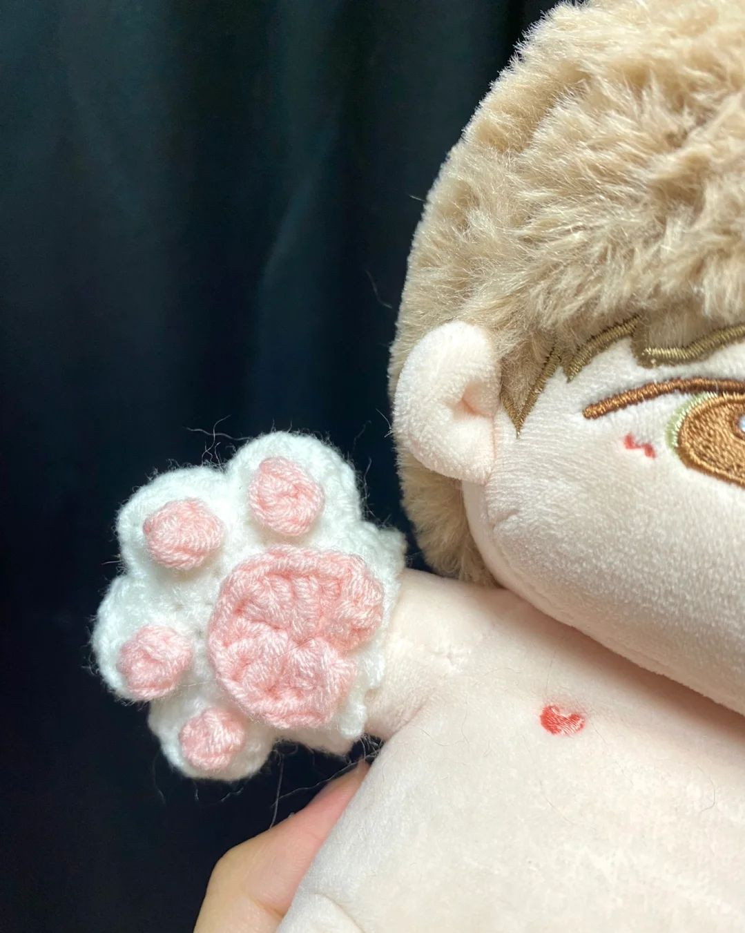 Hướng dẫn móc tay chân mèo cho búp bê gấu Ziyecrochet