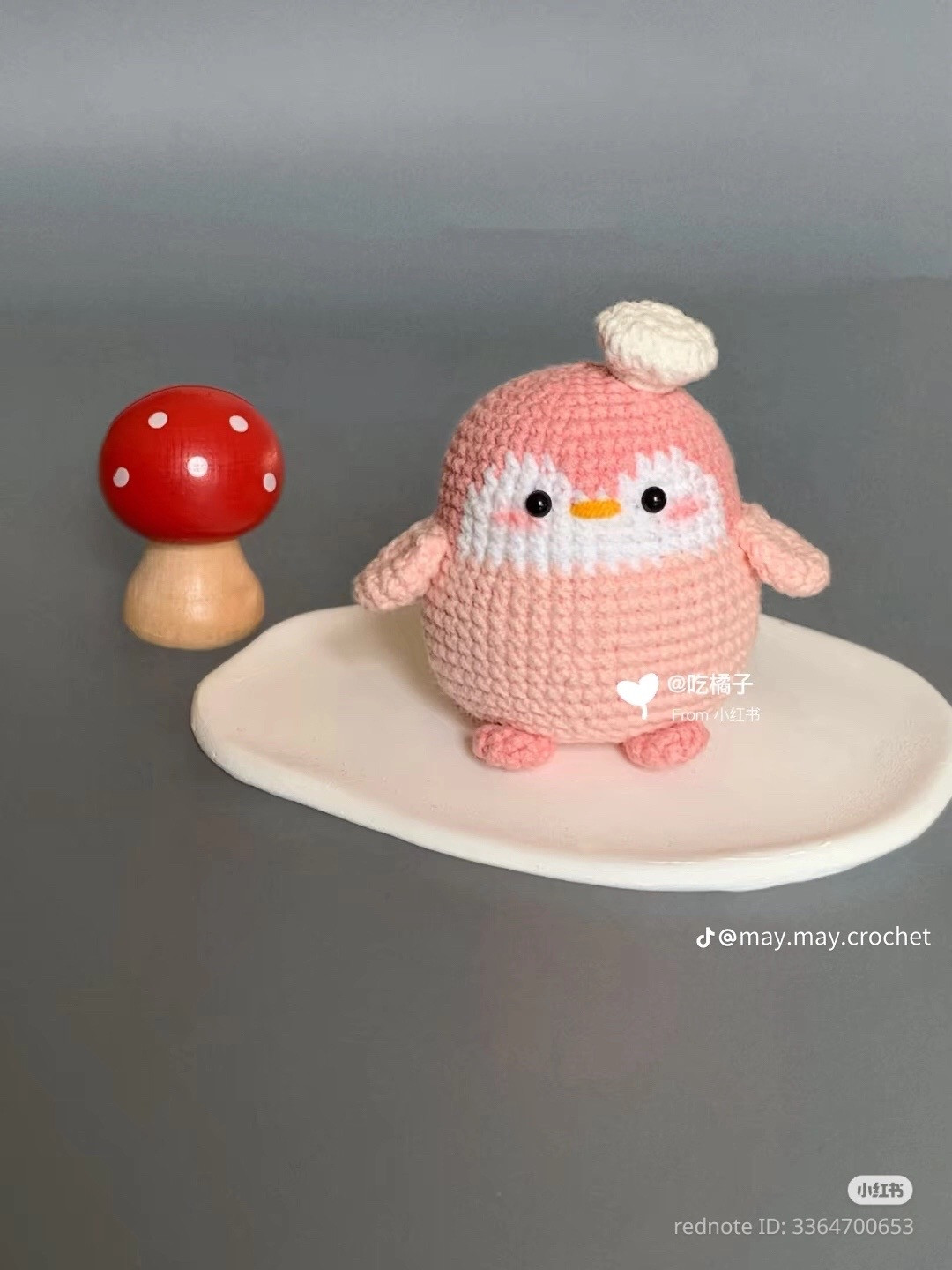 Hướng dẫn móc Thỏ Mochi trắng hồng dễ thương