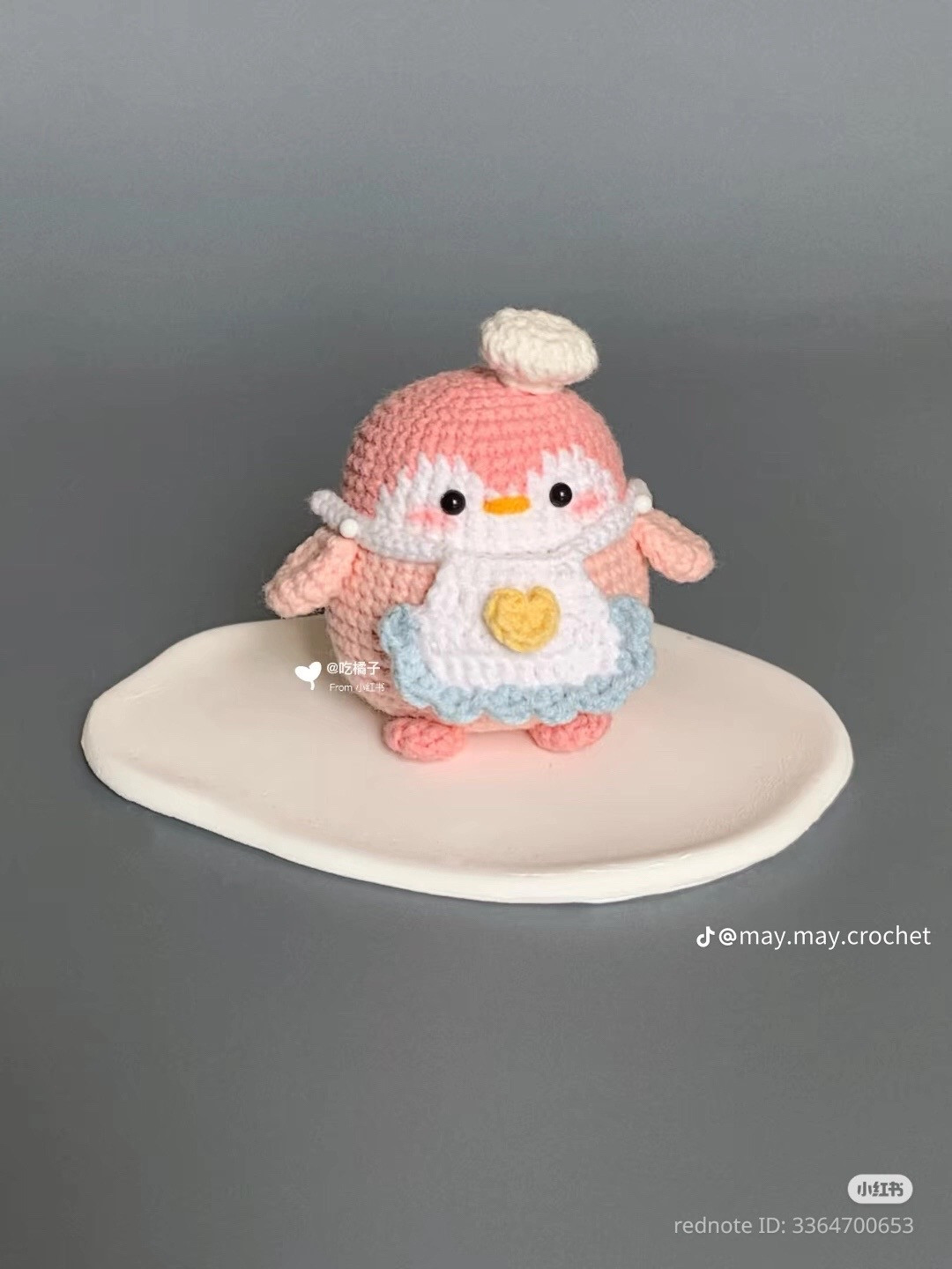 Hướng dẫn móc Thỏ Mochi trắng hồng dễ thương