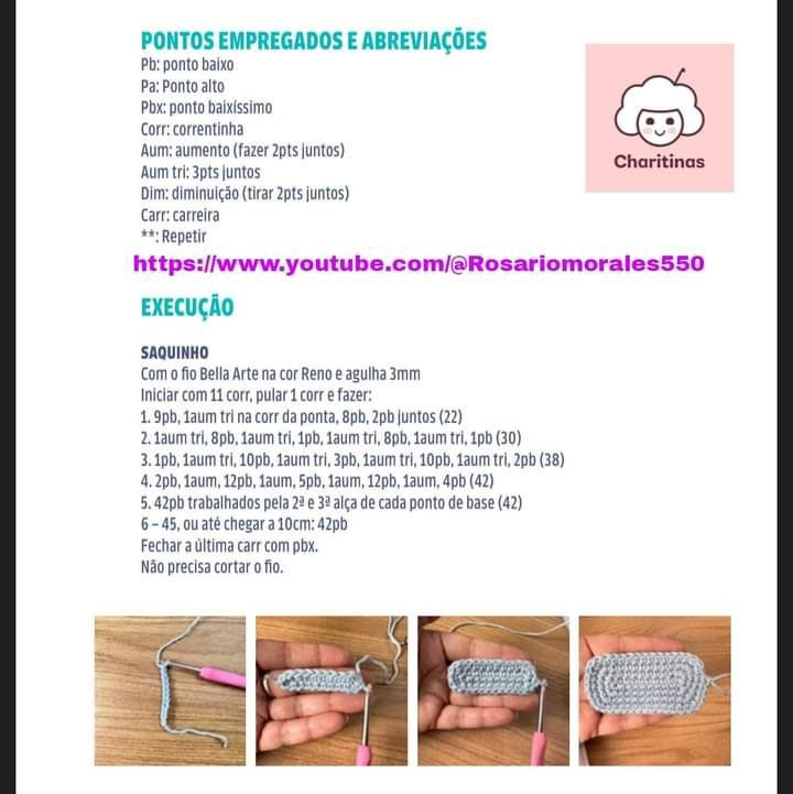 HƯỚNG DẪN MÓC TÚI BÚP BÊ THỎ CHOCOLICIA