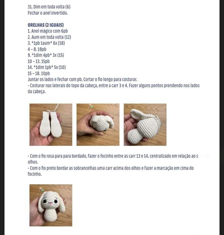 HƯỚNG DẪN MÓC TÚI BÚP BÊ THỎ CHOCOLICIA