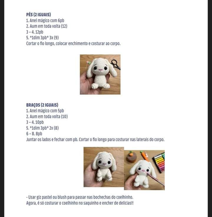 HƯỚNG DẪN MÓC TÚI BÚP BÊ THỎ CHOCOLICIA