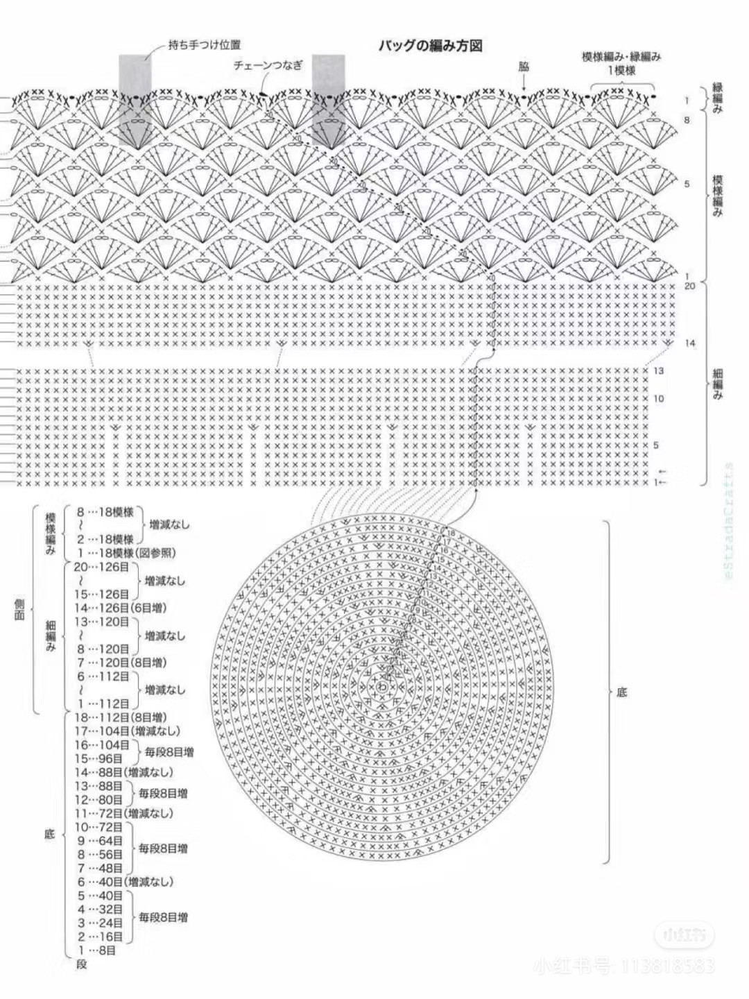 Hướng dẫn móc túi len hoa tím màu pastel