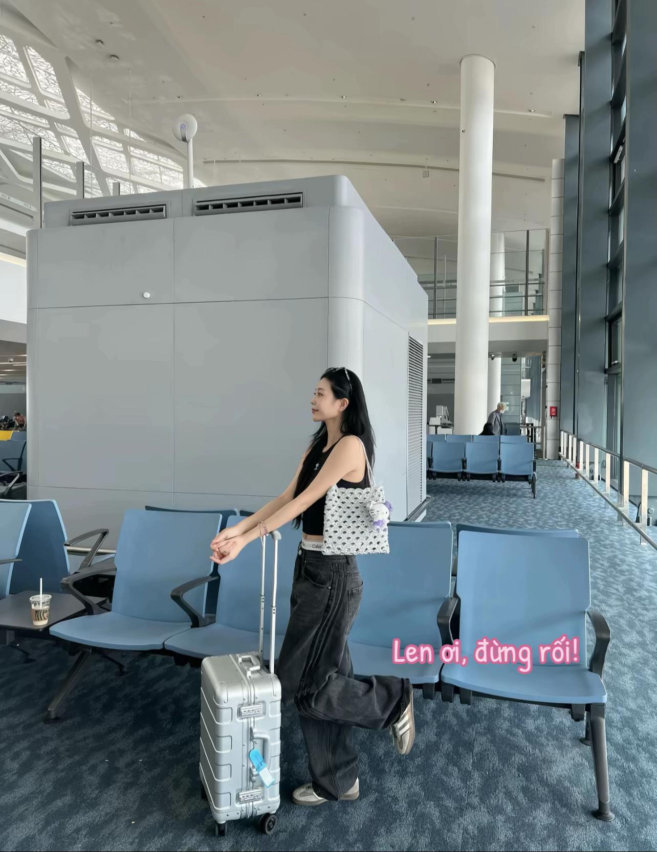 Hướng dẫn móc túi lưới họa tiết quạt màu bạc