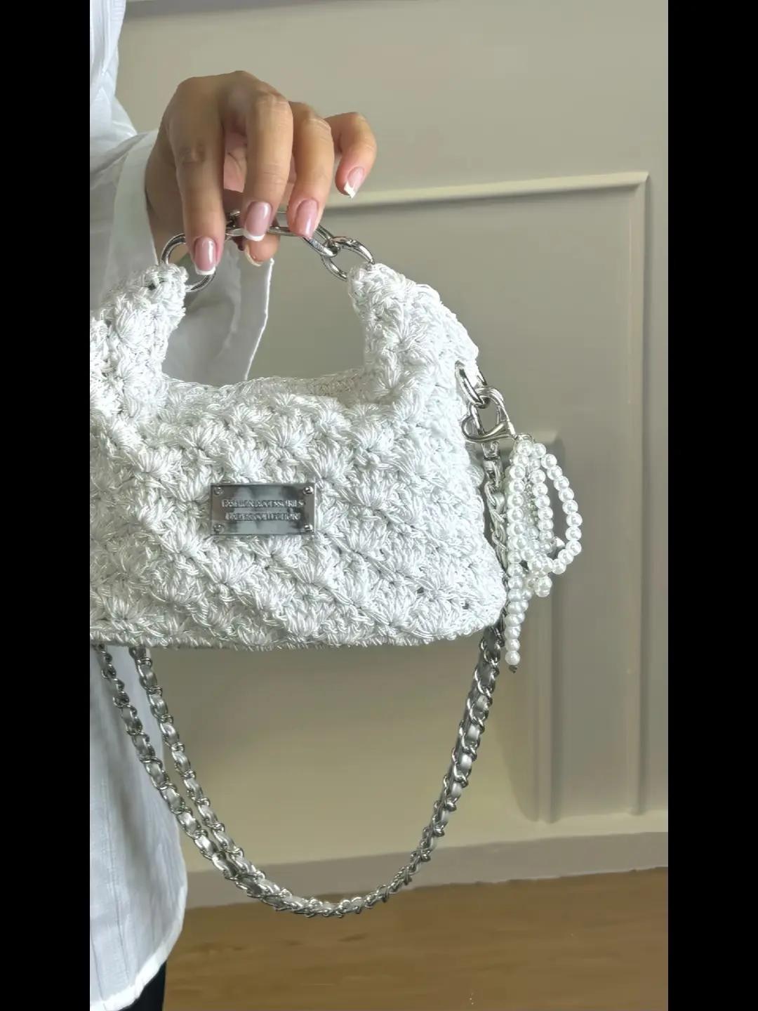 Hướng dẫn móc túi xách đính hạt, quai xích thời trang