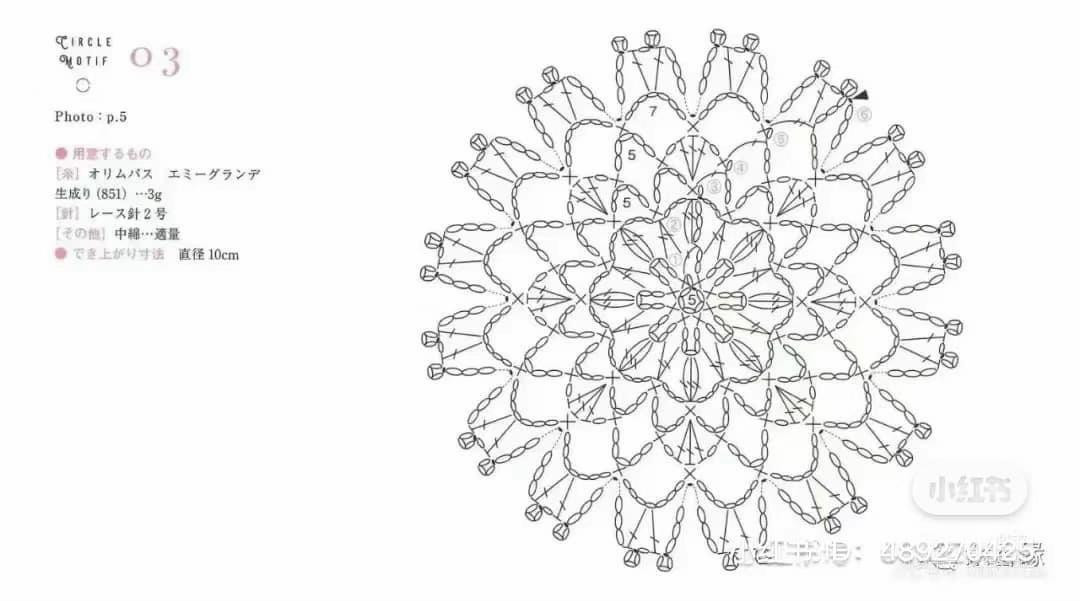 Hướng dẫn móc túi xách hoa văn tròn tinh tế
