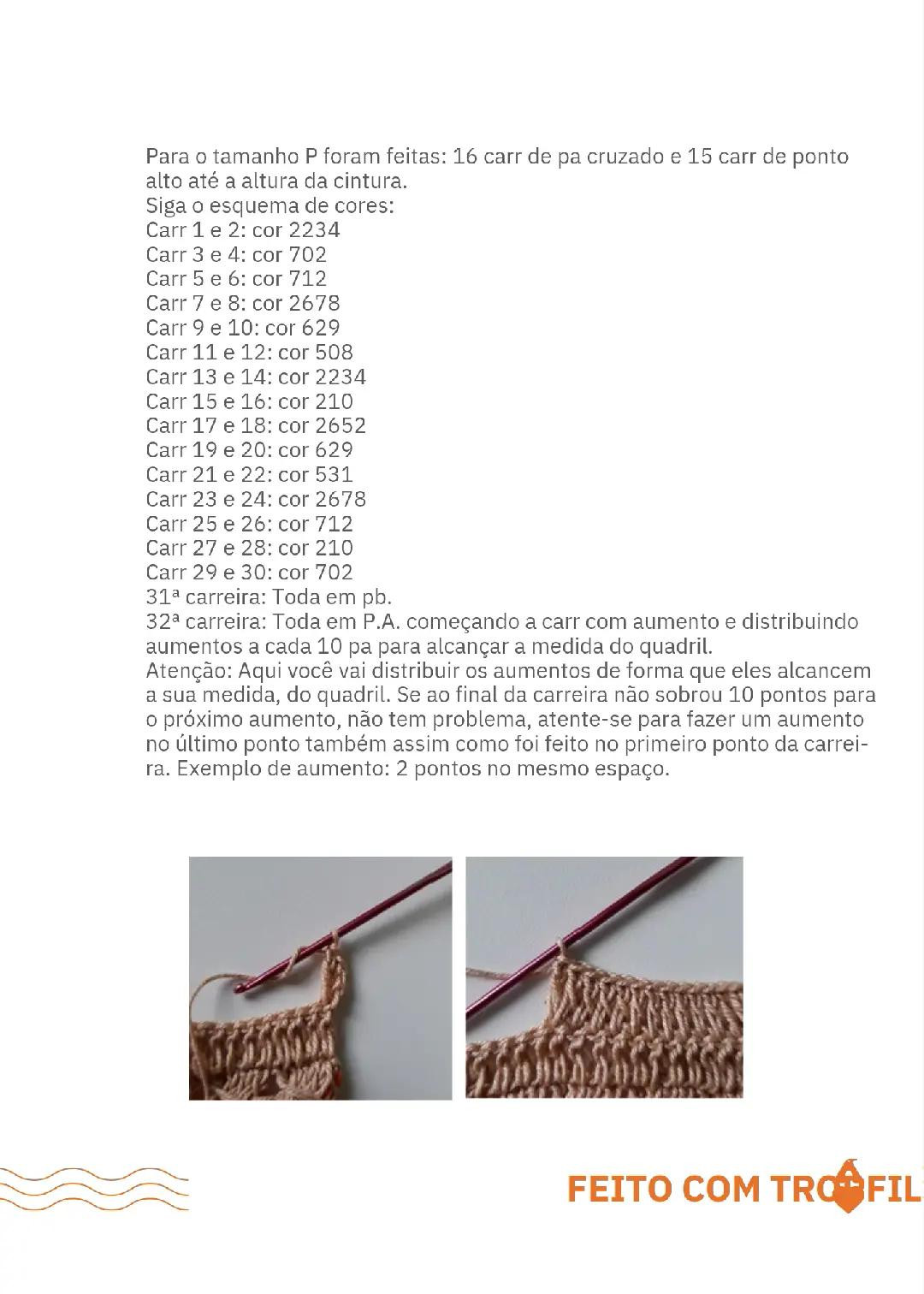 HƯỚNG DẪN MÓC VESTIDO TROPICAL TROPFIL - BẢNG CHART VÀ CÁCH THỰC HIỆN CHI TIẾT