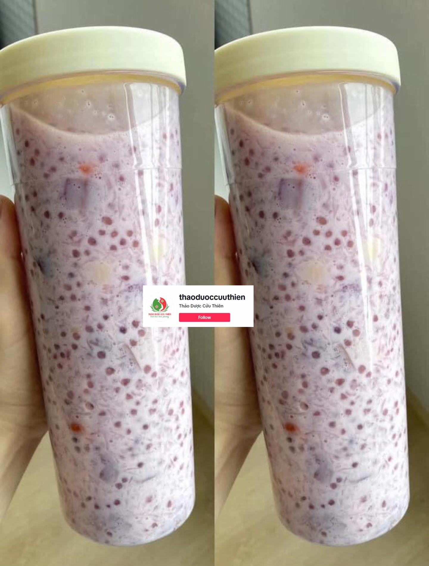 Hướng dẫn nấu chè khoai lang tím, hạt sen, táo đỏ và nấm tuyết với nước cốt dừa thơm ngon