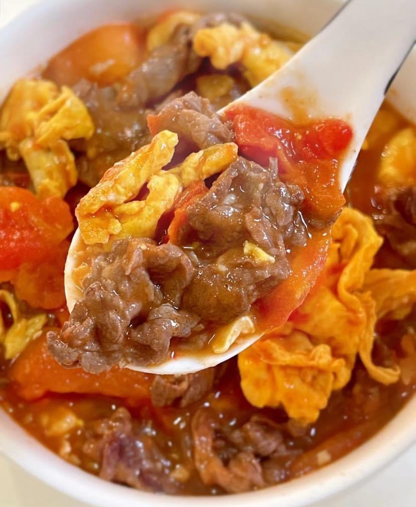 Hướng dẫn nấu món thịt bò xào trứng với cà chua ngon tuyệt