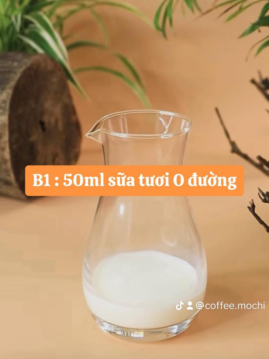 Hướng dẫn pha chế Cà phê sữa dừa mát lạnh với nước cốt dừa và sữa tươi