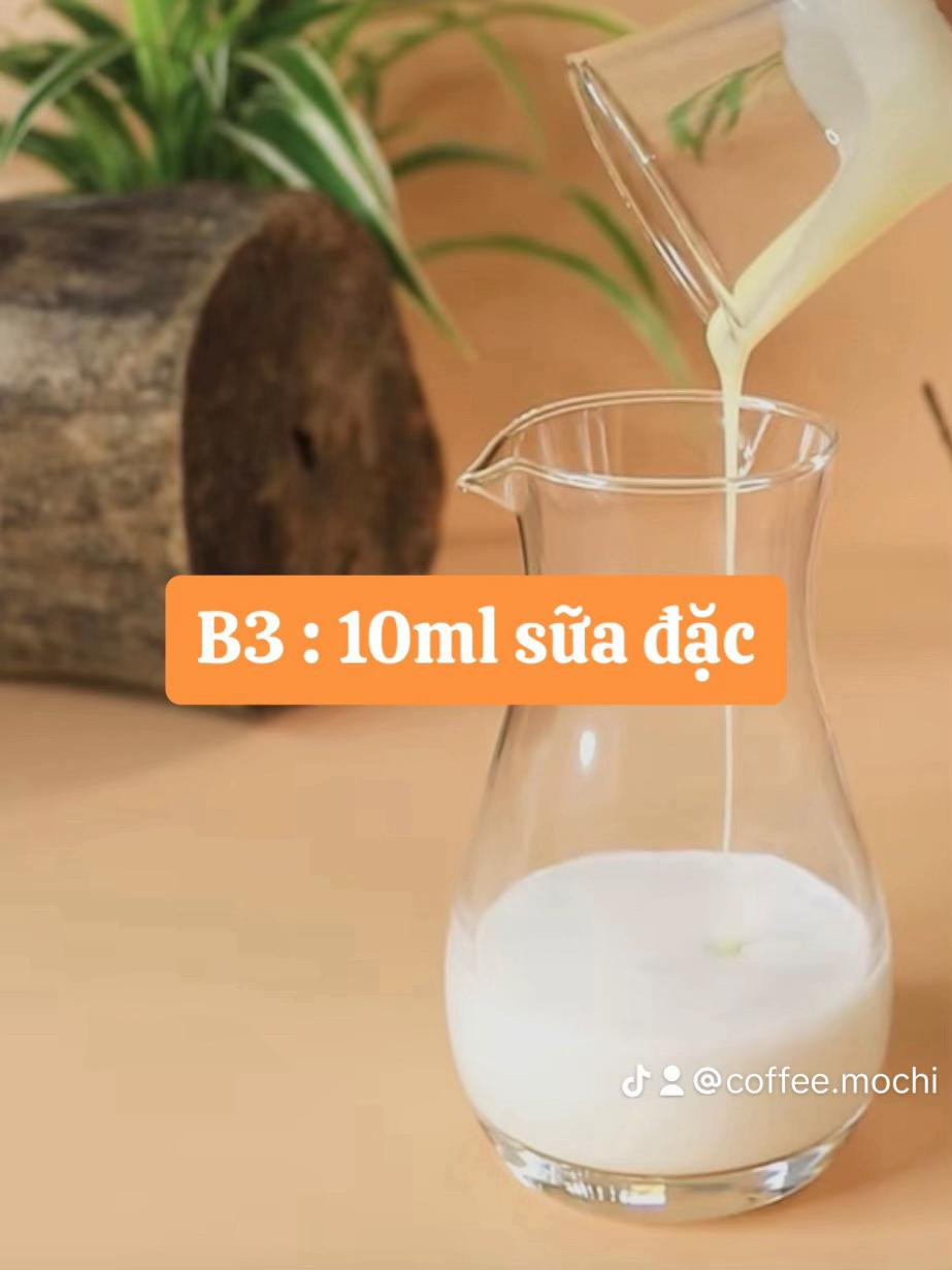 Hướng dẫn pha chế Cà phê sữa dừa mát lạnh với nước cốt dừa và sữa tươi