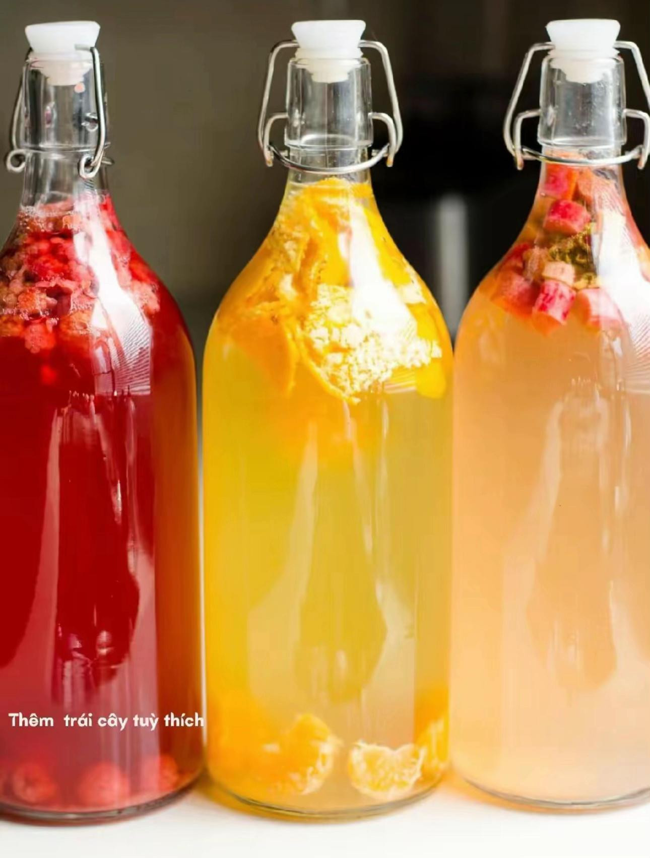 Hướng dẫn tự làm Kombucha tại nhà: Nấu trà đường, ủ men SCOBY và thêm trái cây