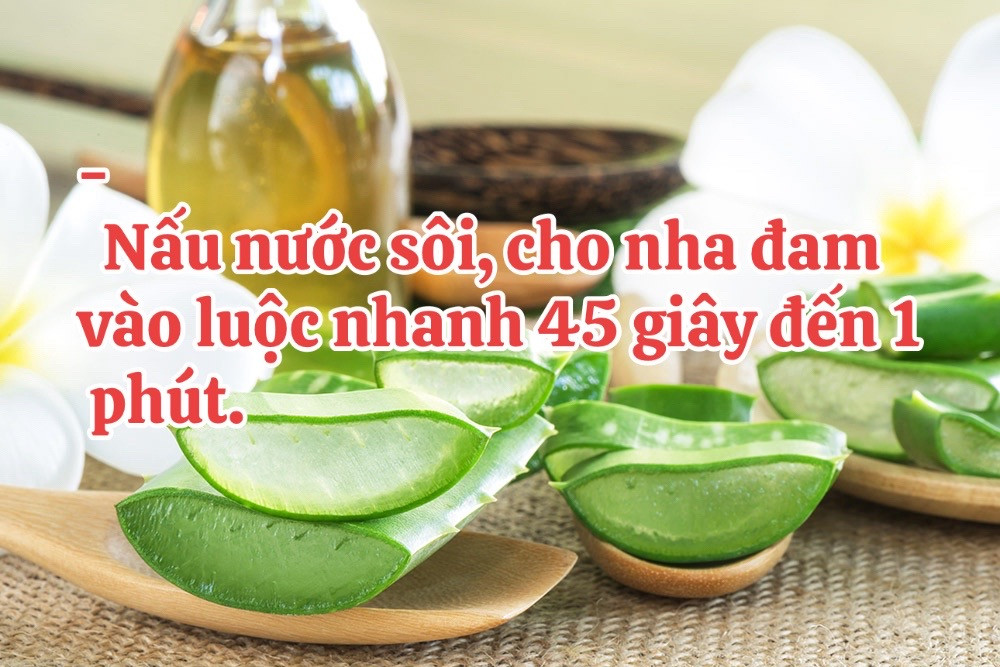 Hướng dẫn tự làm sữa chua nha đam mát lạnh tại nhà