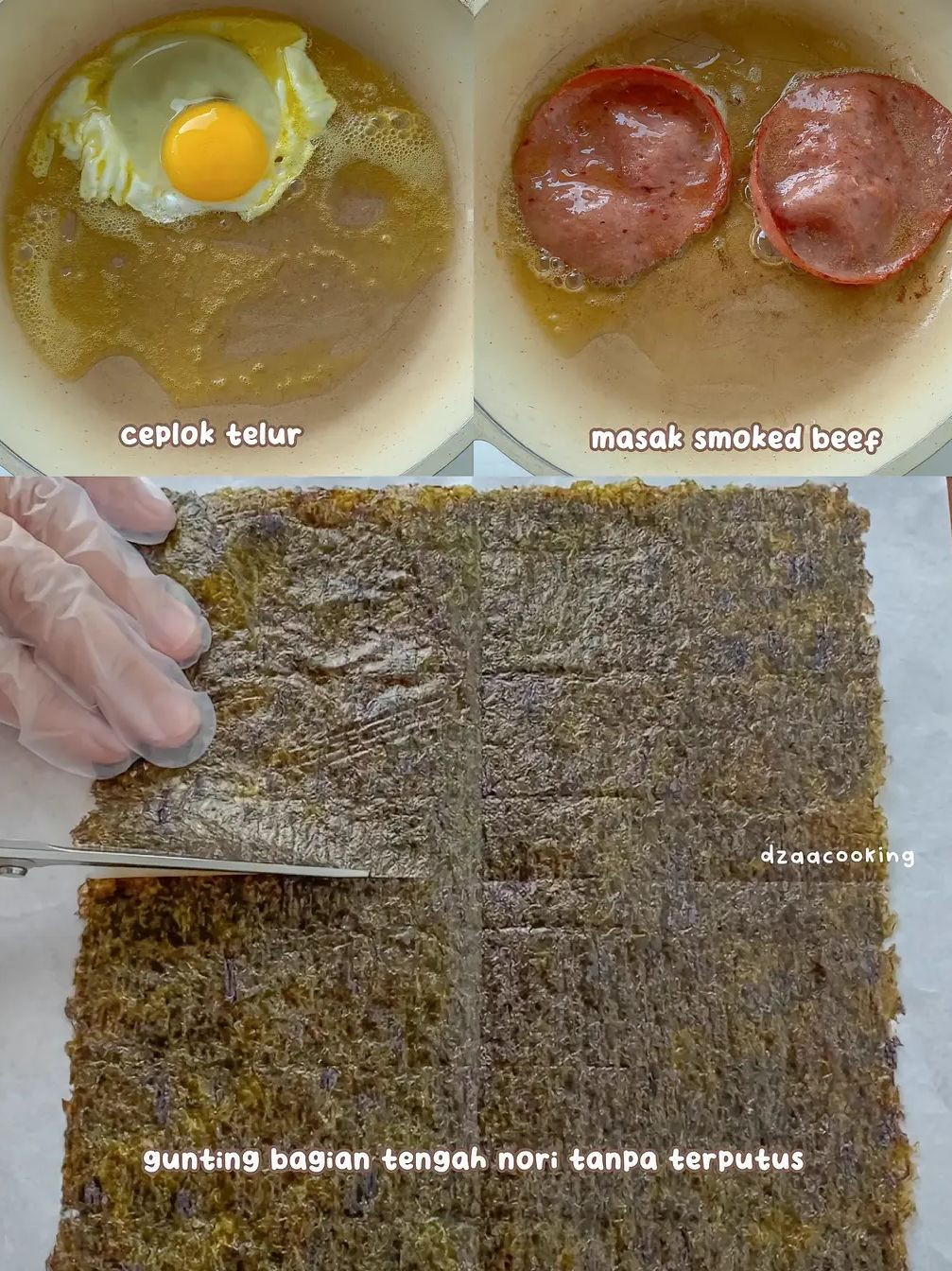 Ide Bekal Simple & Praktis cuma 5 menit Folded Kimbap