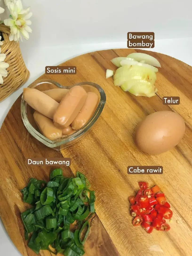 Ide bekal simple: Tumis sosis telur