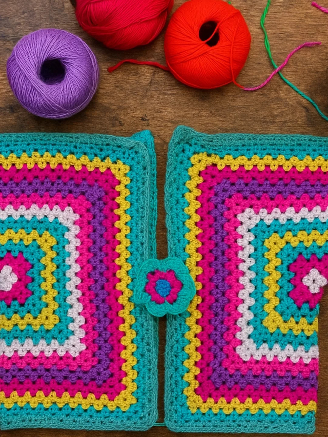 Il Giacchetto Granny Hygge: Giacca Esagonale Colorata con Chart