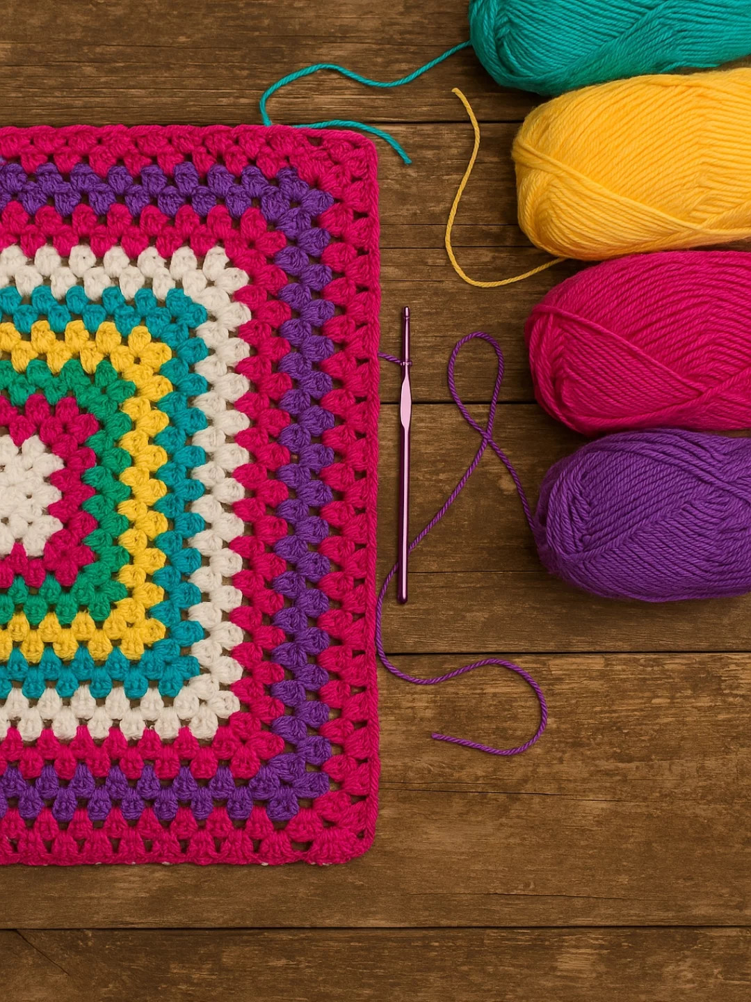 Il Giacchetto Granny Hygge: Giacca Esagonale Colorata con Chart