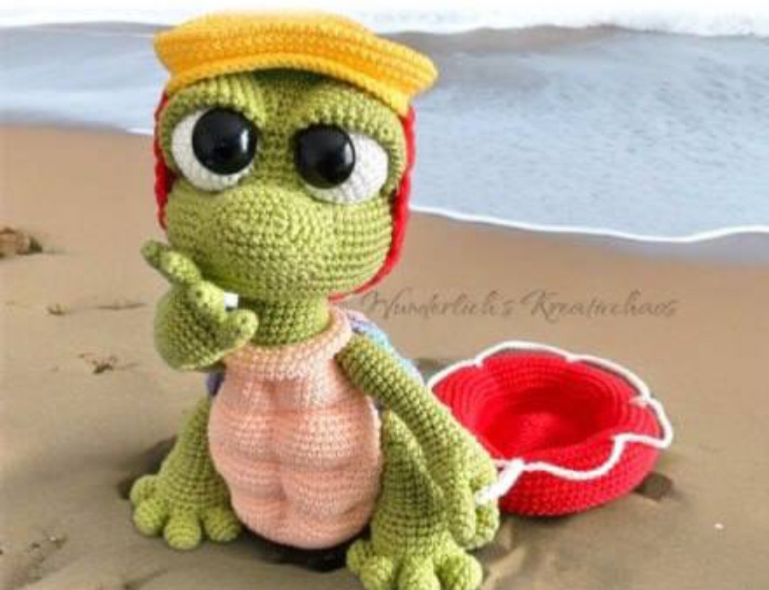 Инструкция по вязанию черепашки Гачамамо, часть 2: ноги и руки